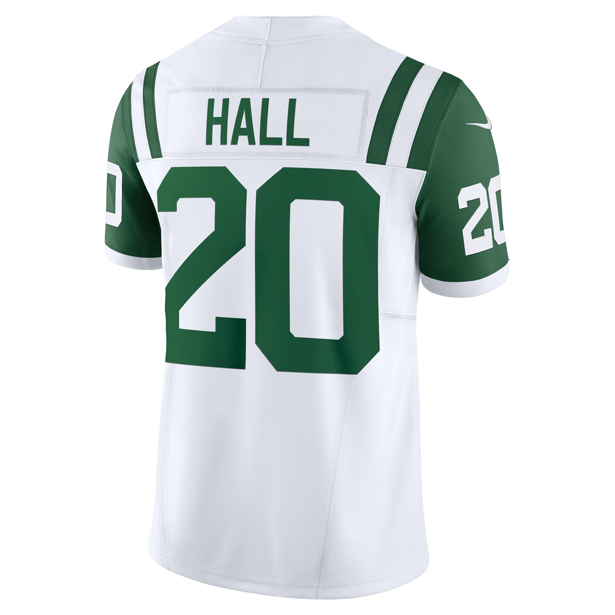 Breece Hall New York Jets Classic Alternate Vapor F.U.S.E. Limited Jersey - White - Image 4