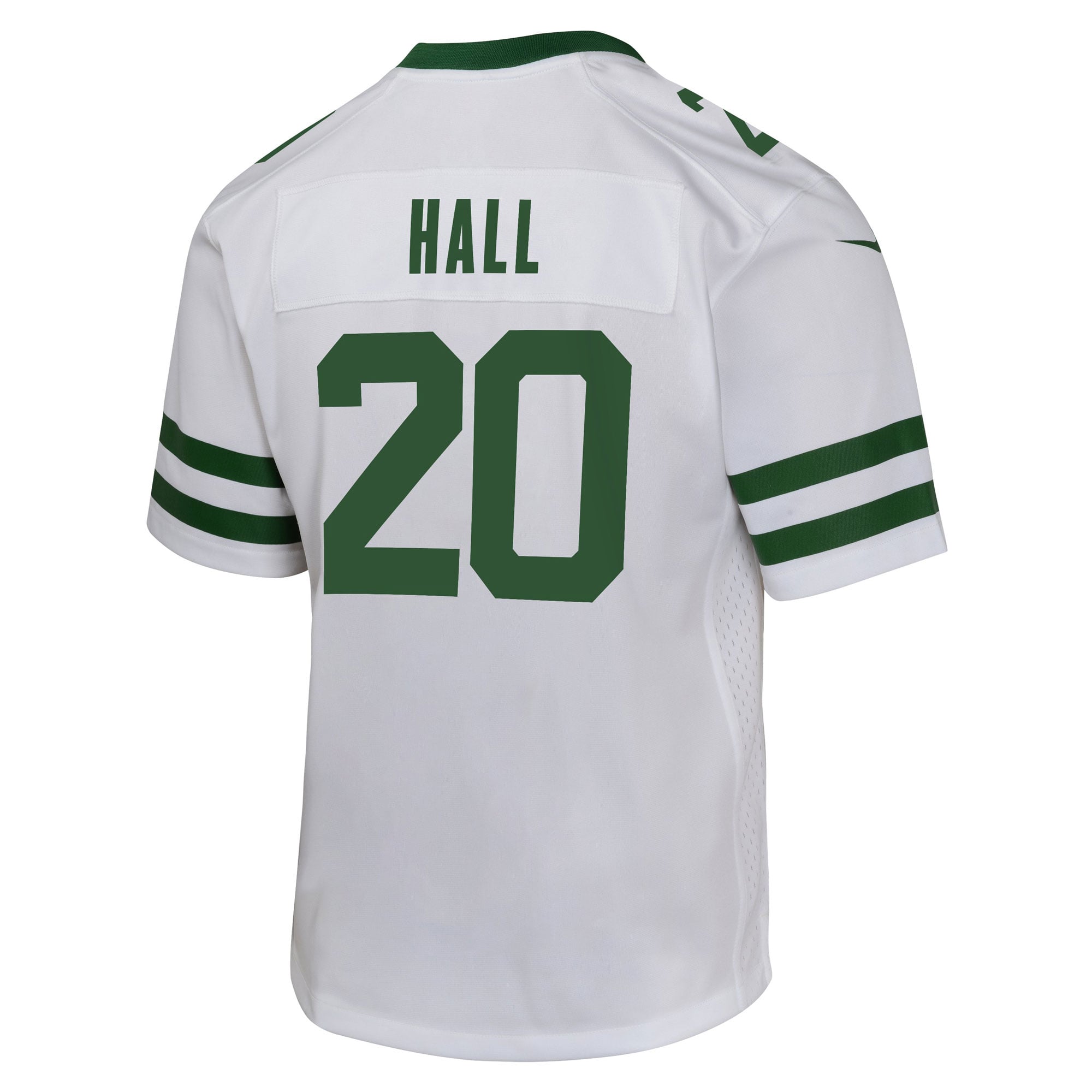 Breece Hall New York Jets Youth Game Jersey - White - Image 4