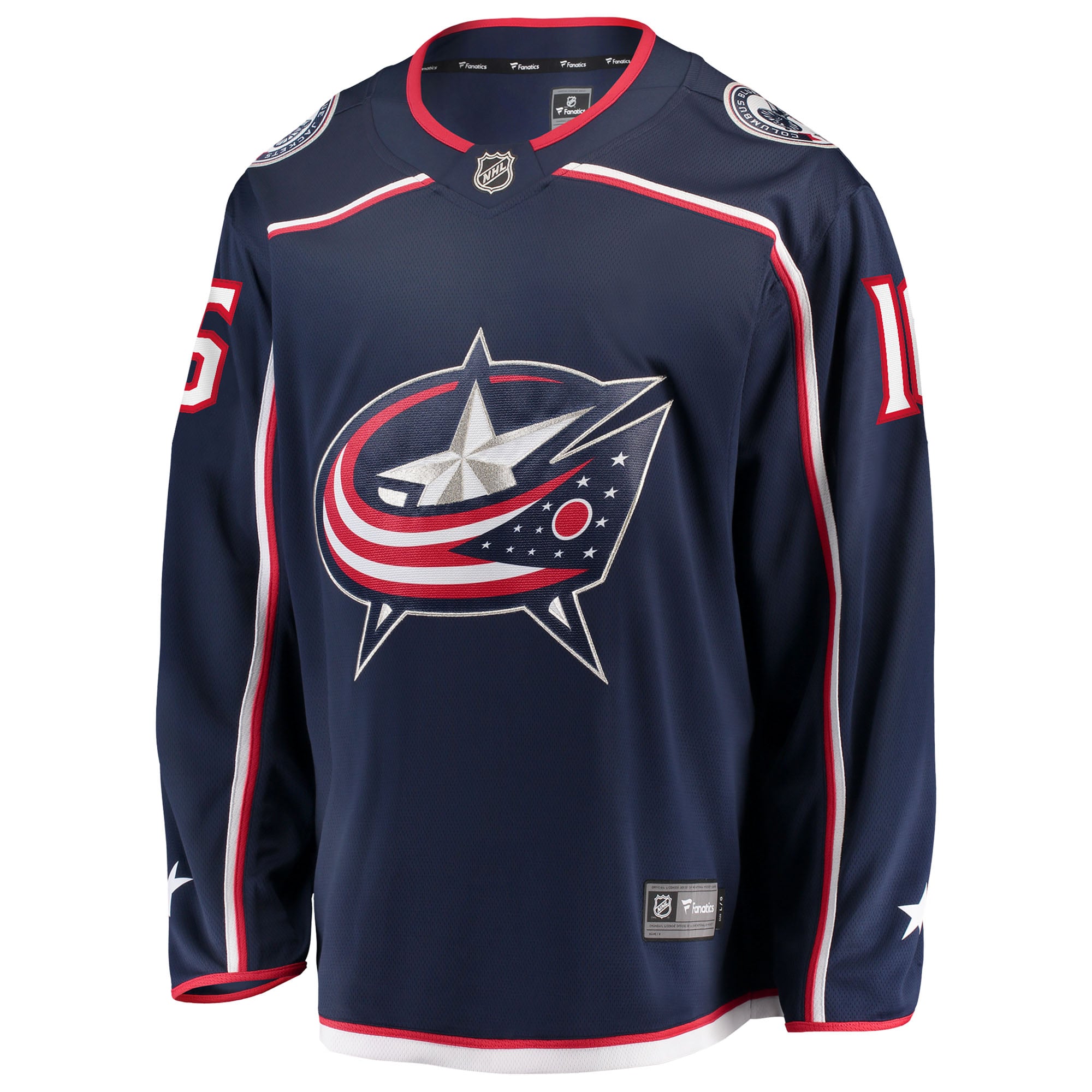 Brendan Gaunce Columbus Blue Jackets Home Breakaway Jersey - Navy - Image 3