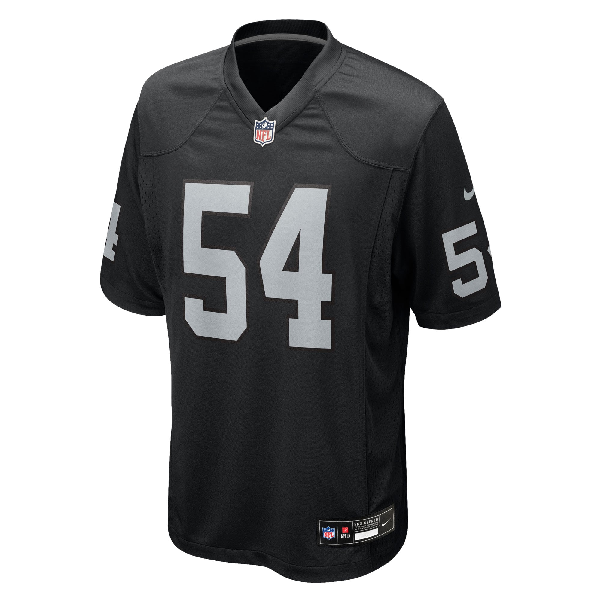 Brennan Jackson Las Vegas Raiders Team Game Jersey - Black - Image 3