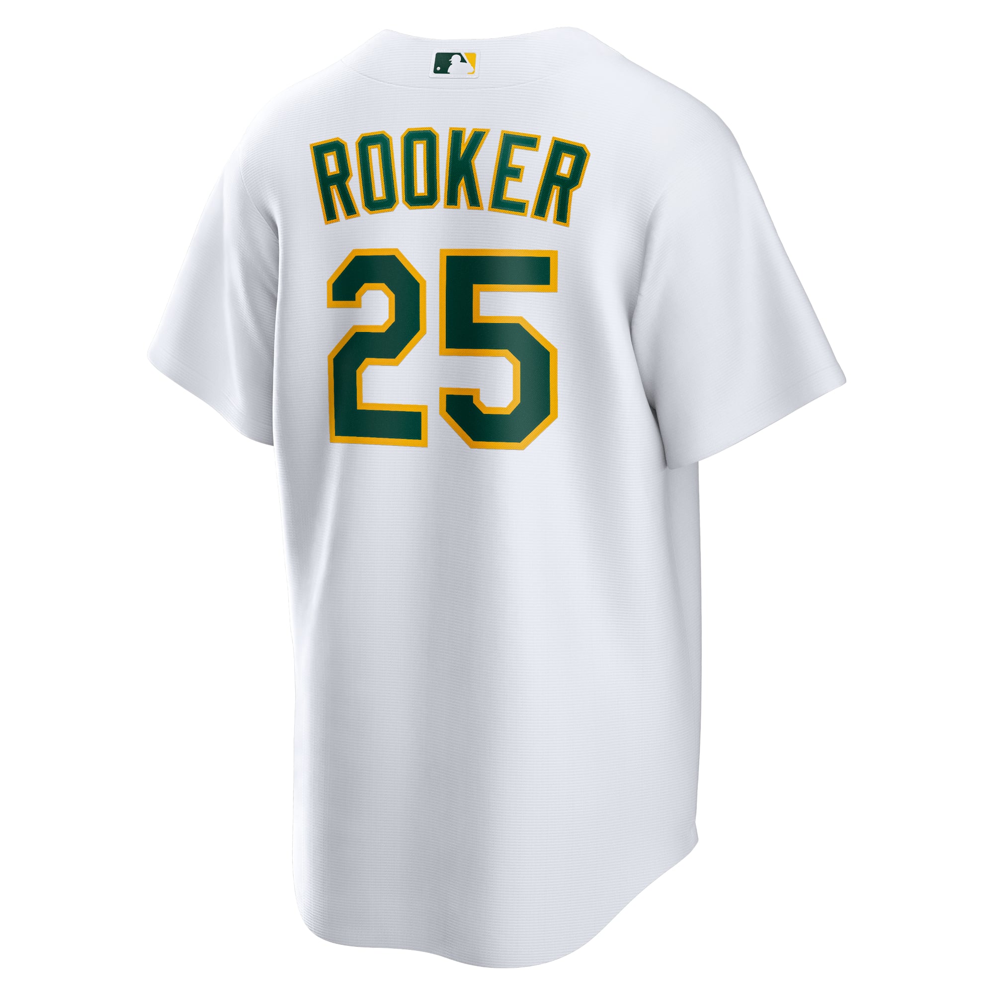 Brent Rooker Athletics Home Jersey - White - Image 4