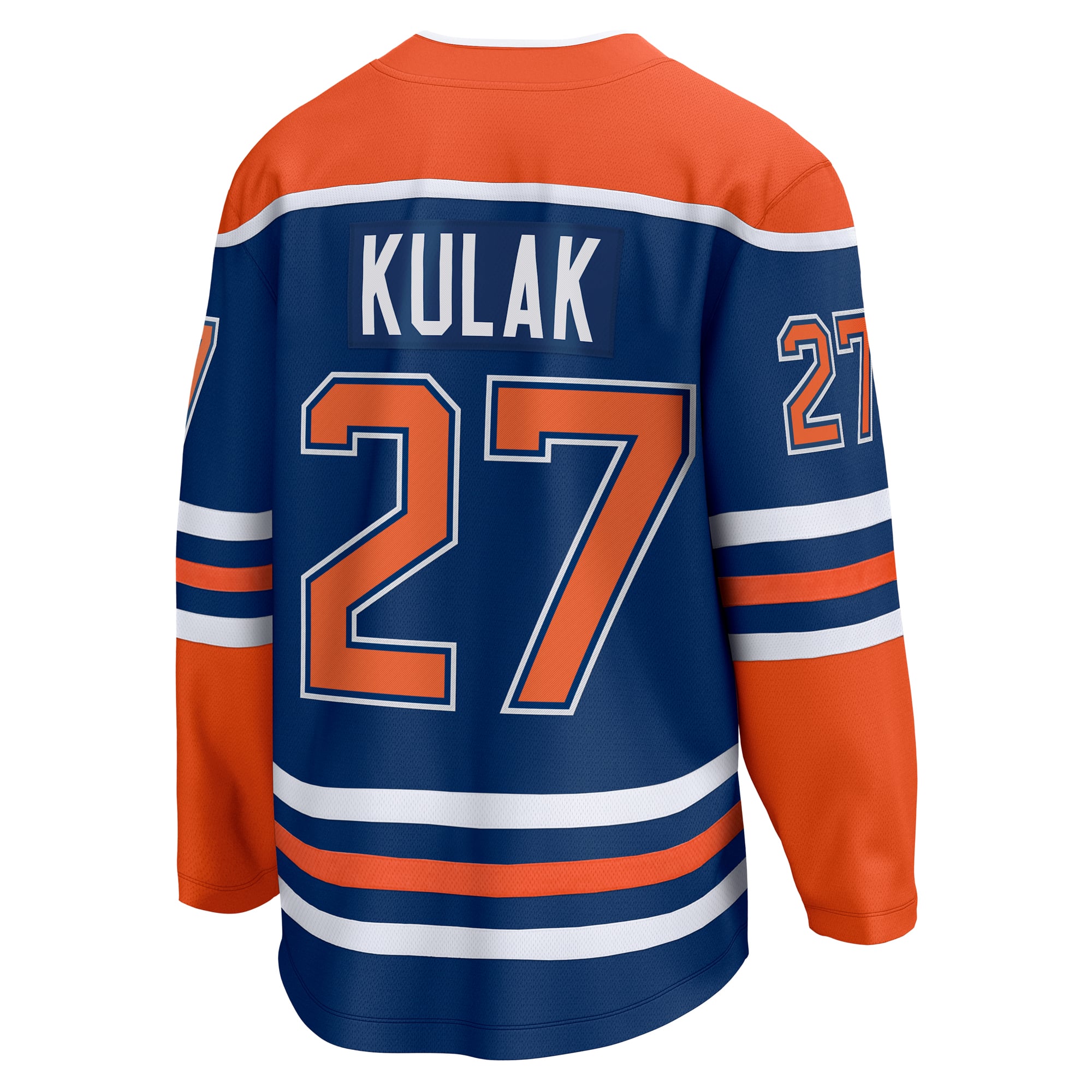 Brett Kulak Edmonton Oilers Home Breakaway Player Jersey - Royal - Image 4