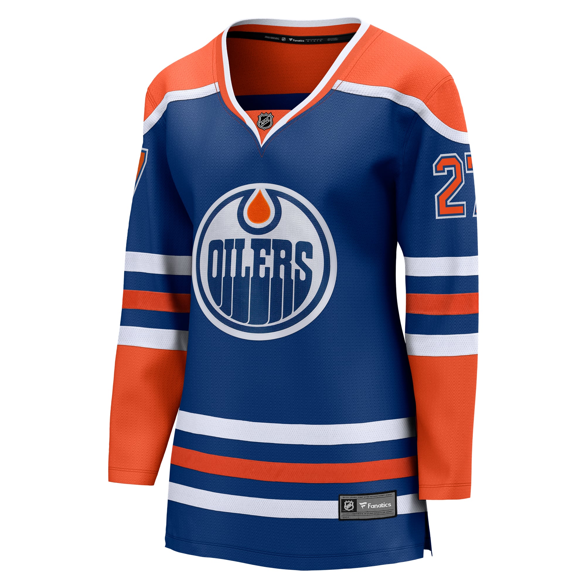 Brett Kulak Edmonton Oilers Women's Home Breakaway Player Jersey - Royal - Image 3