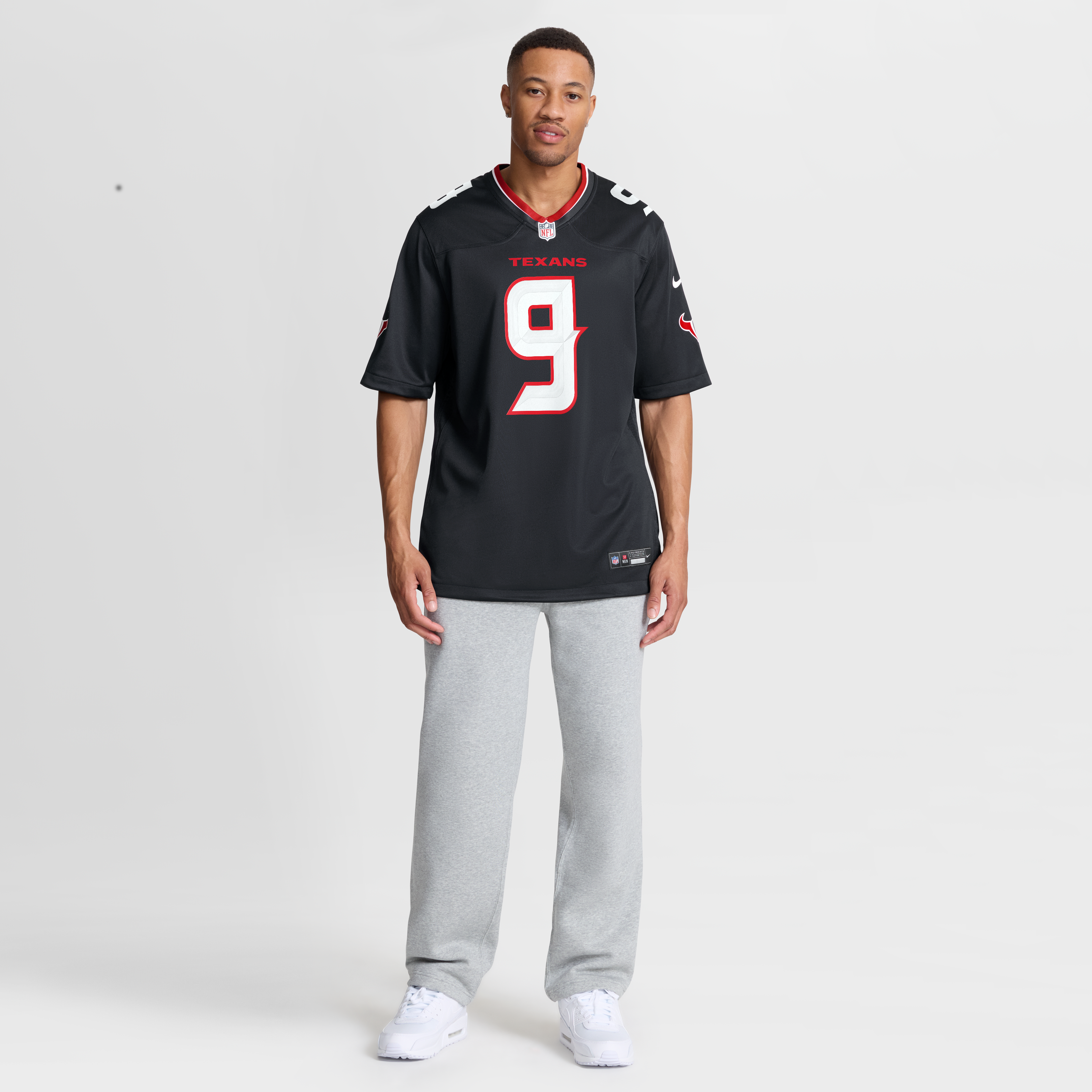 Brevin Jordan Houston Texans Team Game Jersey - Navy - Image 8