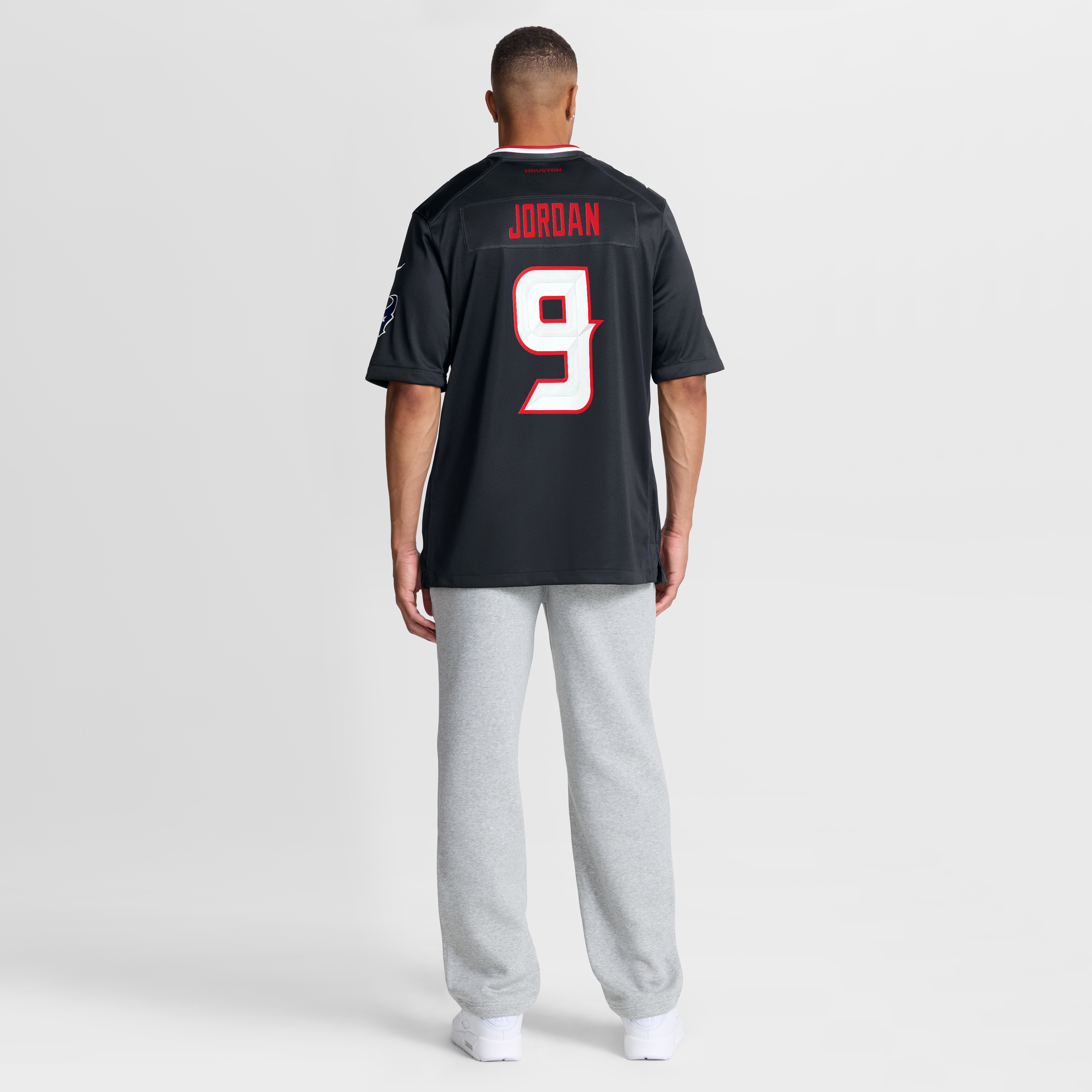 Brevin Jordan Houston Texans Team Game Jersey - Navy - Image 9