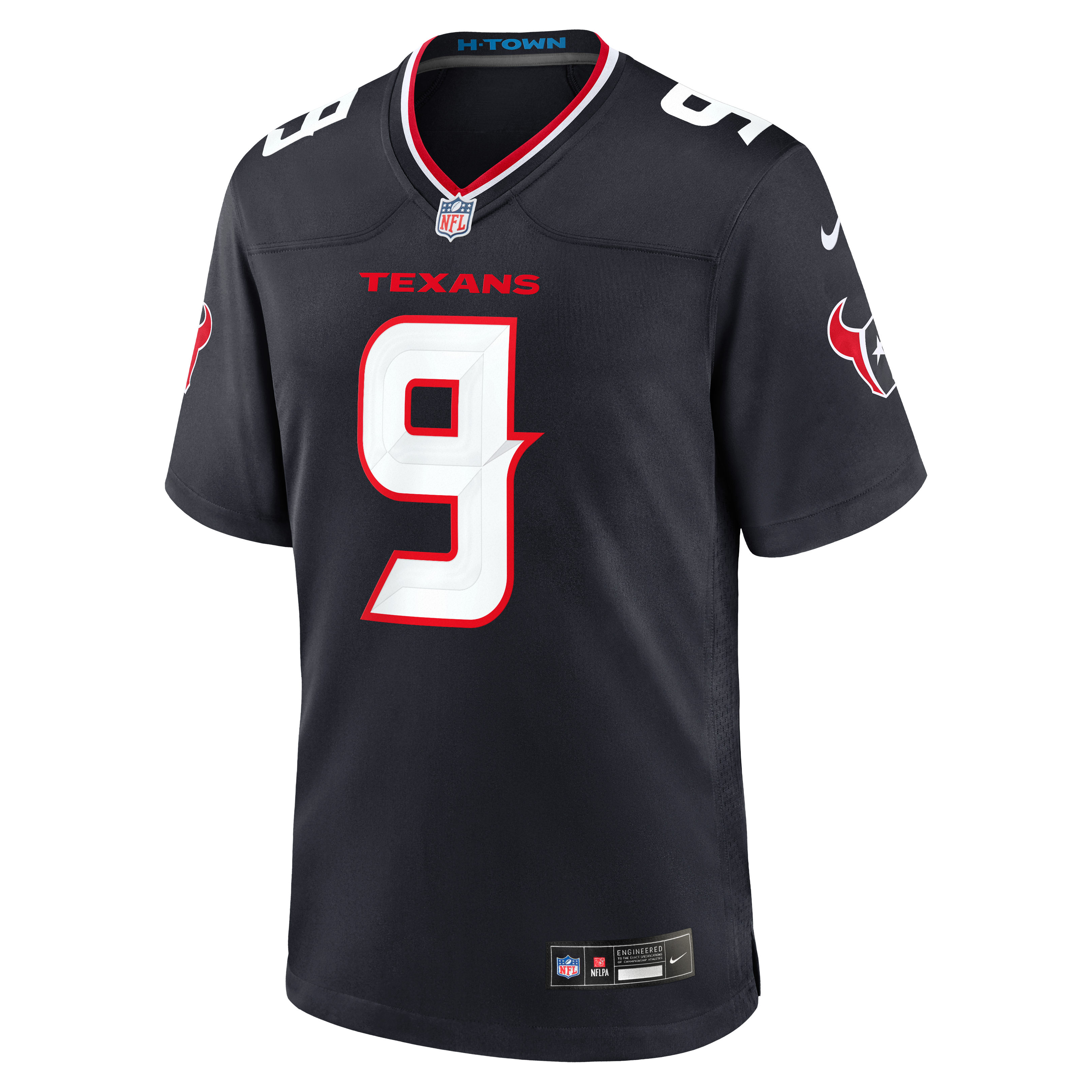 Brevin Jordan Houston Texans Team Game Jersey - Navy - Image 3