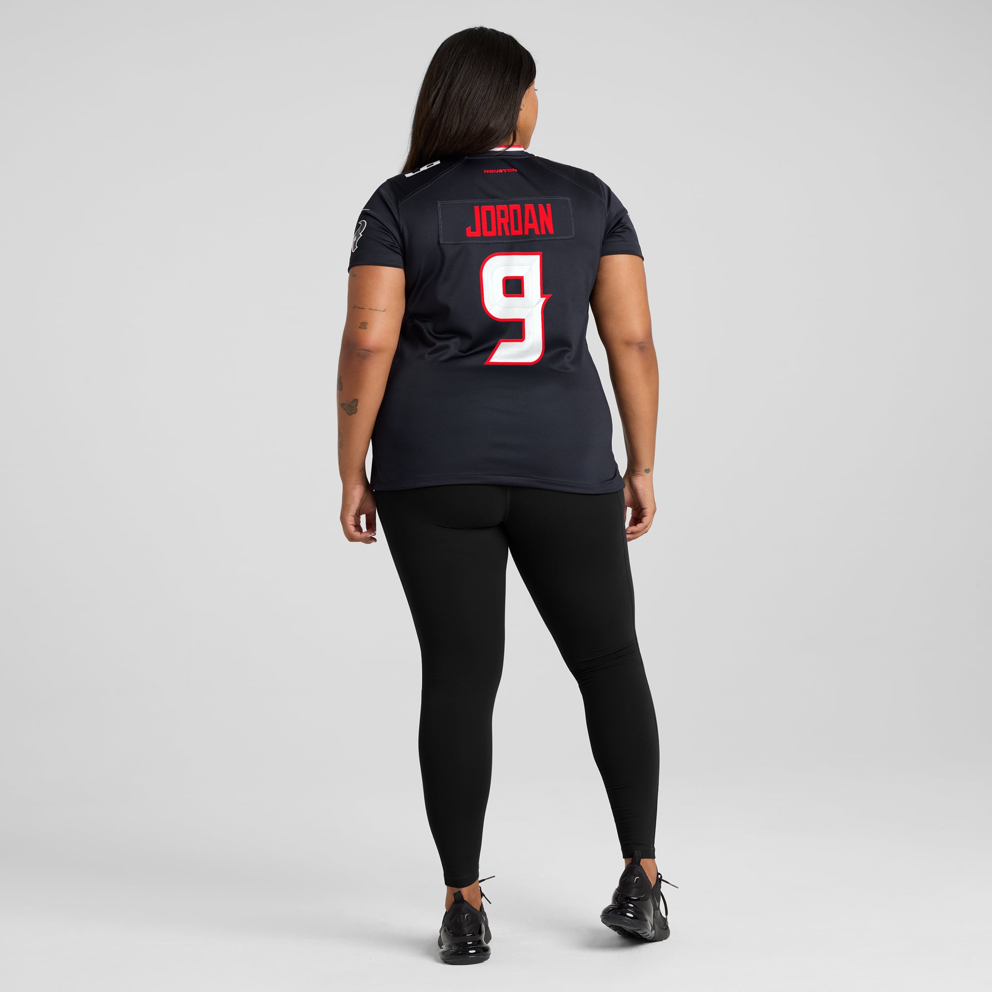 Brevin Jordan Houston Texans Women's Team Game Jersey - Navy - Image 8