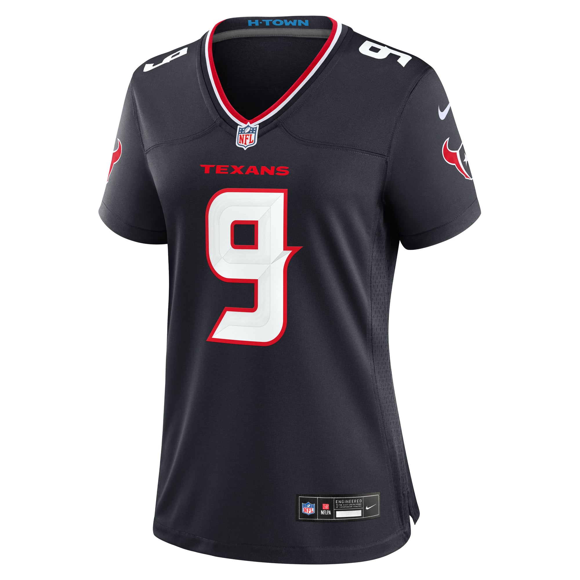 Brevin Jordan Houston Texans Women's Team Game Jersey - Navy - Image 3
