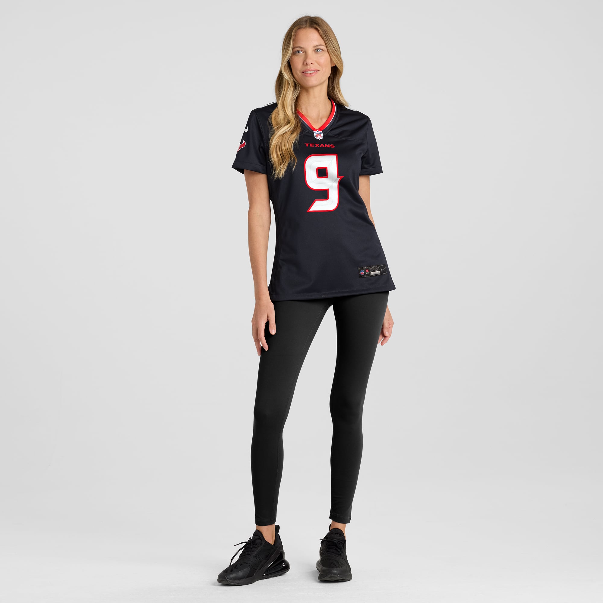 Brevin Jordan Houston Texans Women's Team Game Jersey - Navy - Image 5