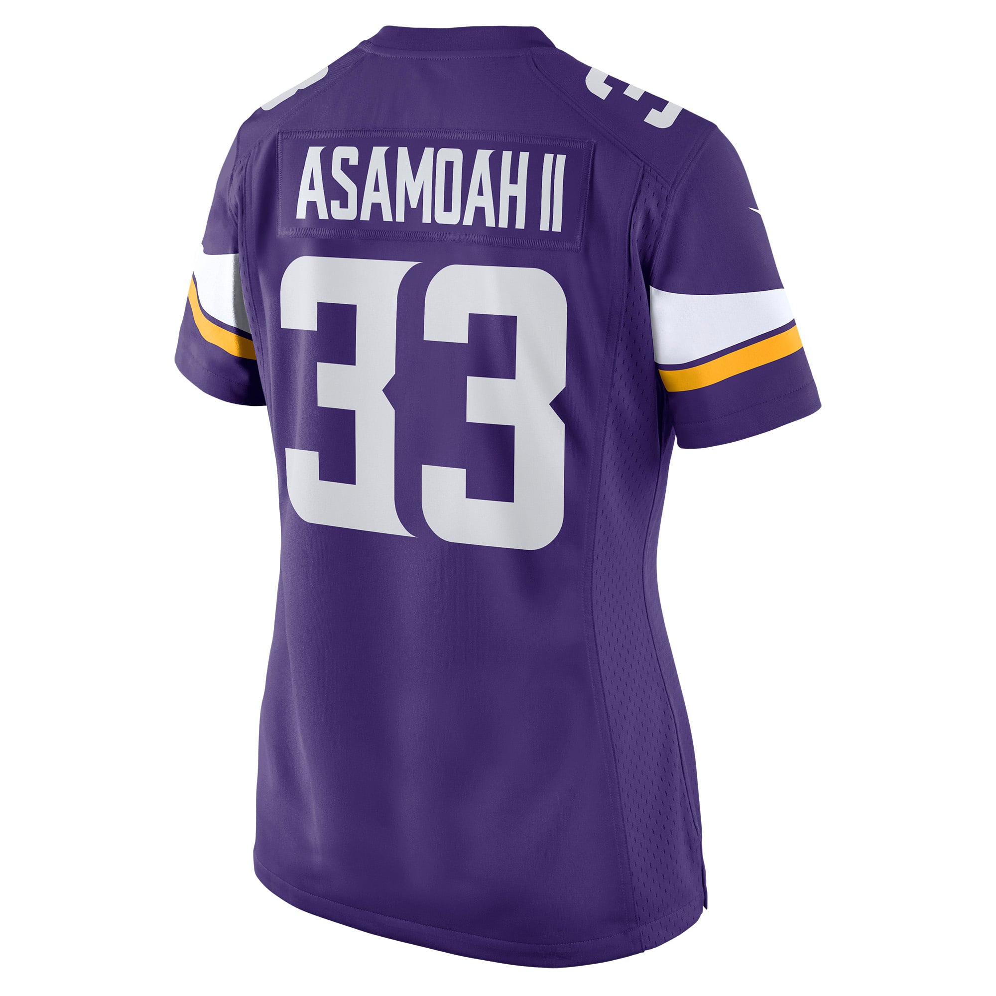 Brian Asamoah Minnesota Vikings Women's Player Game Jersey - Purple - Image 4