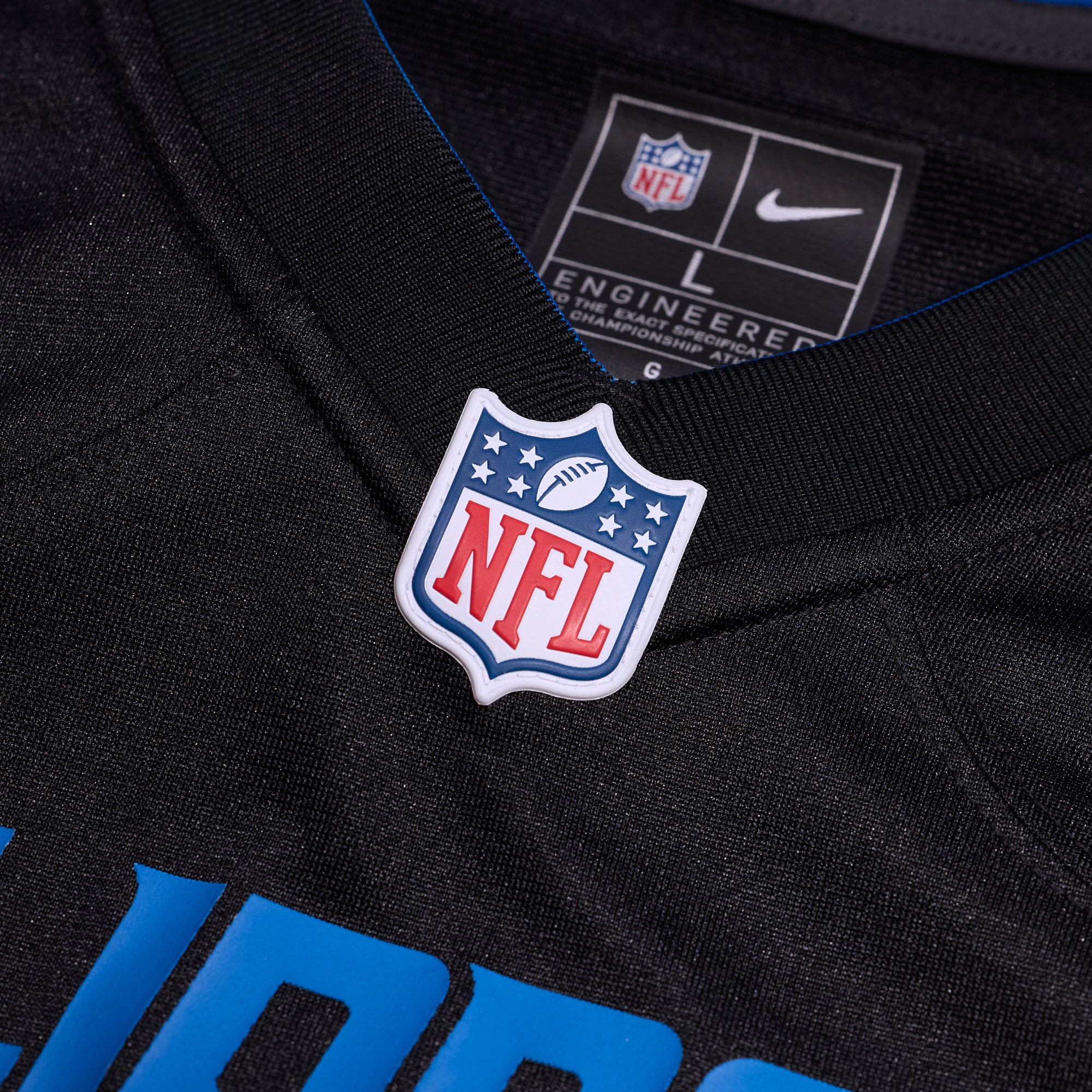 Brian Branch Detroit Lions Alternate Game Jersey - Black - Image 5