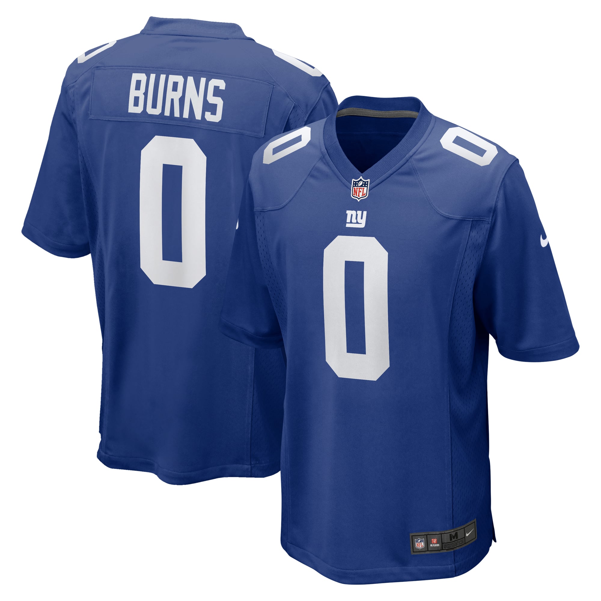 Brian Burns New York Giants Alternate Game Jersey - Century Red - Royal - Image 2