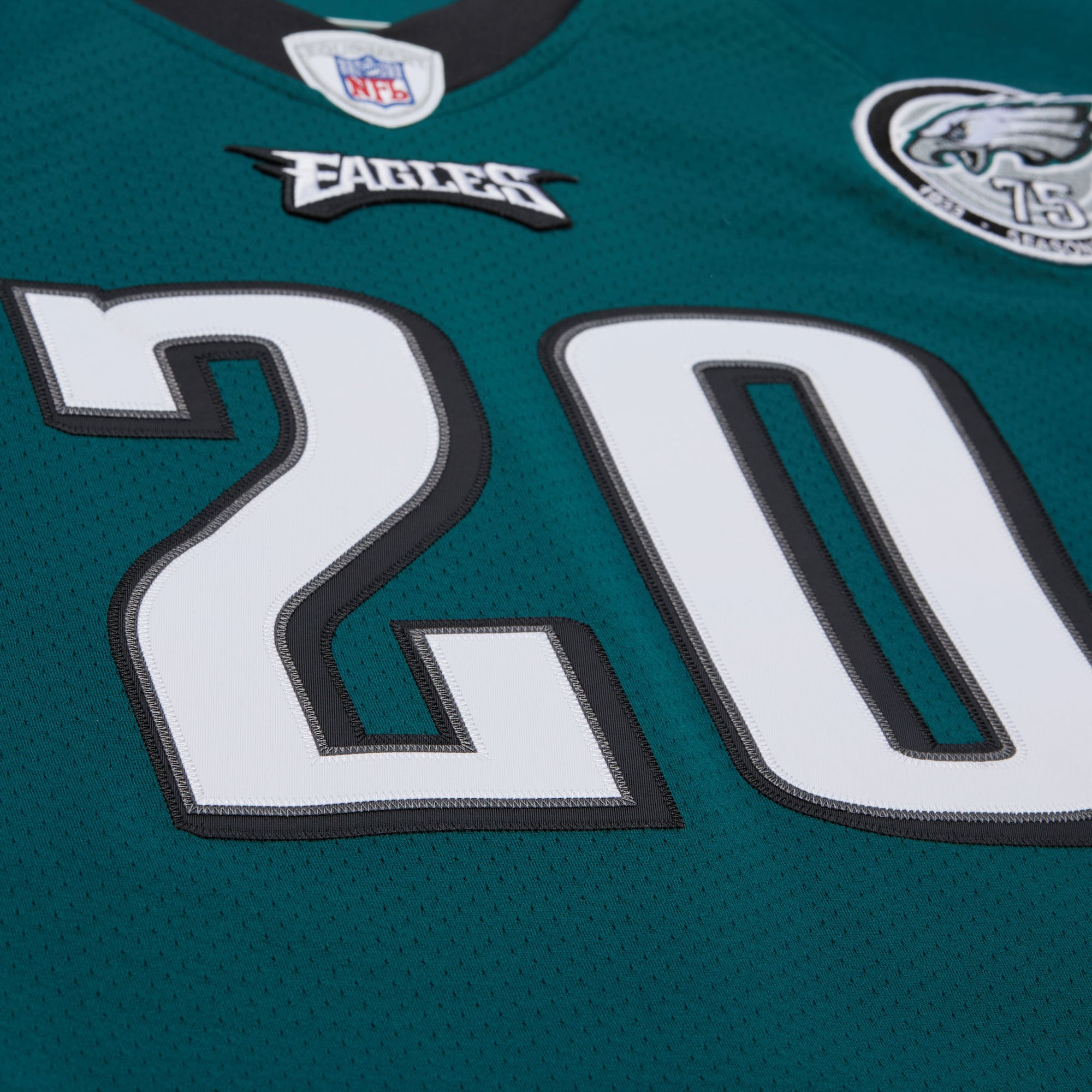Brian Dawkins Philadelphia Eagles 2007 Throwback Retired Player Jersey - Green - Image 5