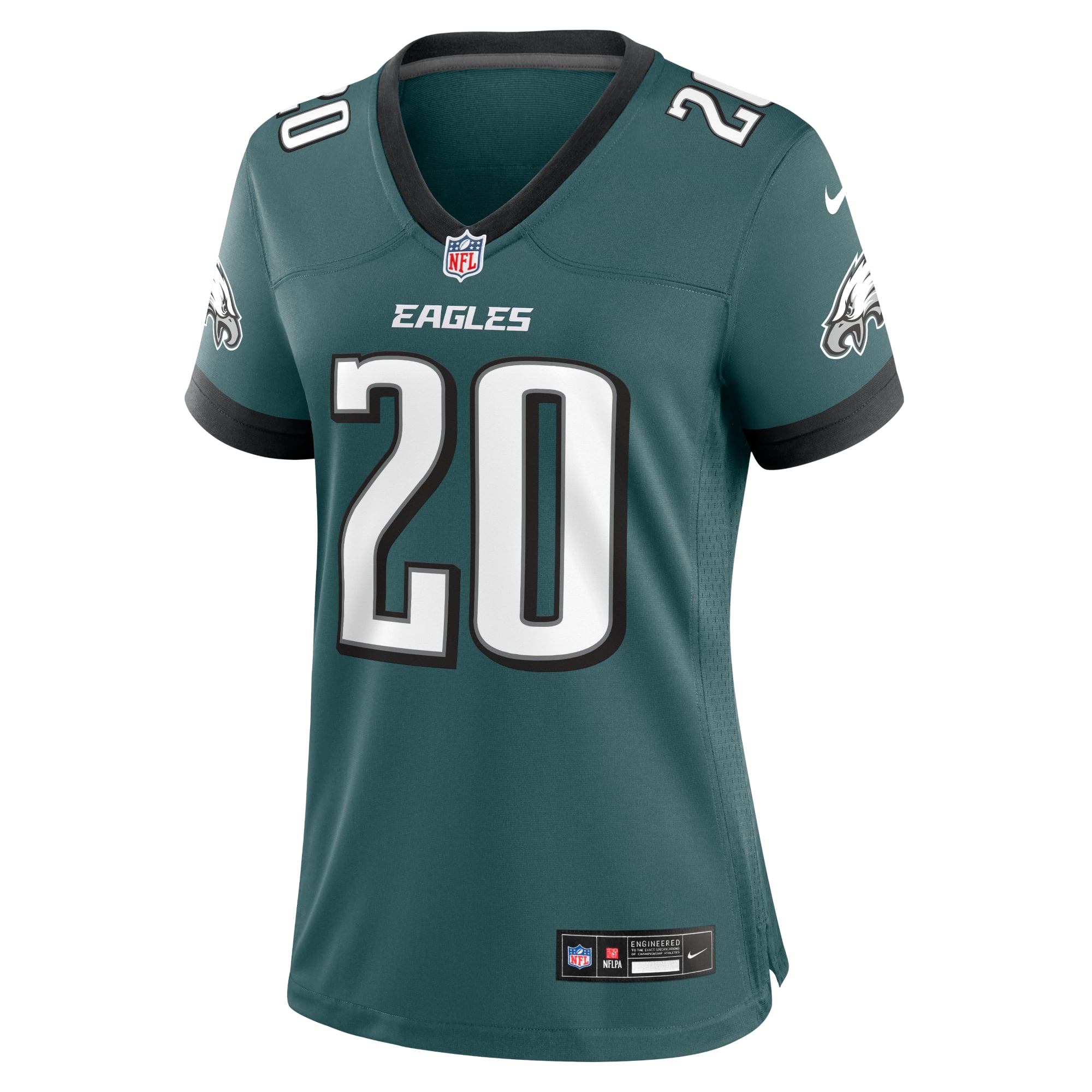 Brian Dawkins Philadelphia Eagles Women's Alternate Game Jersey - Midnight Green - Image 3