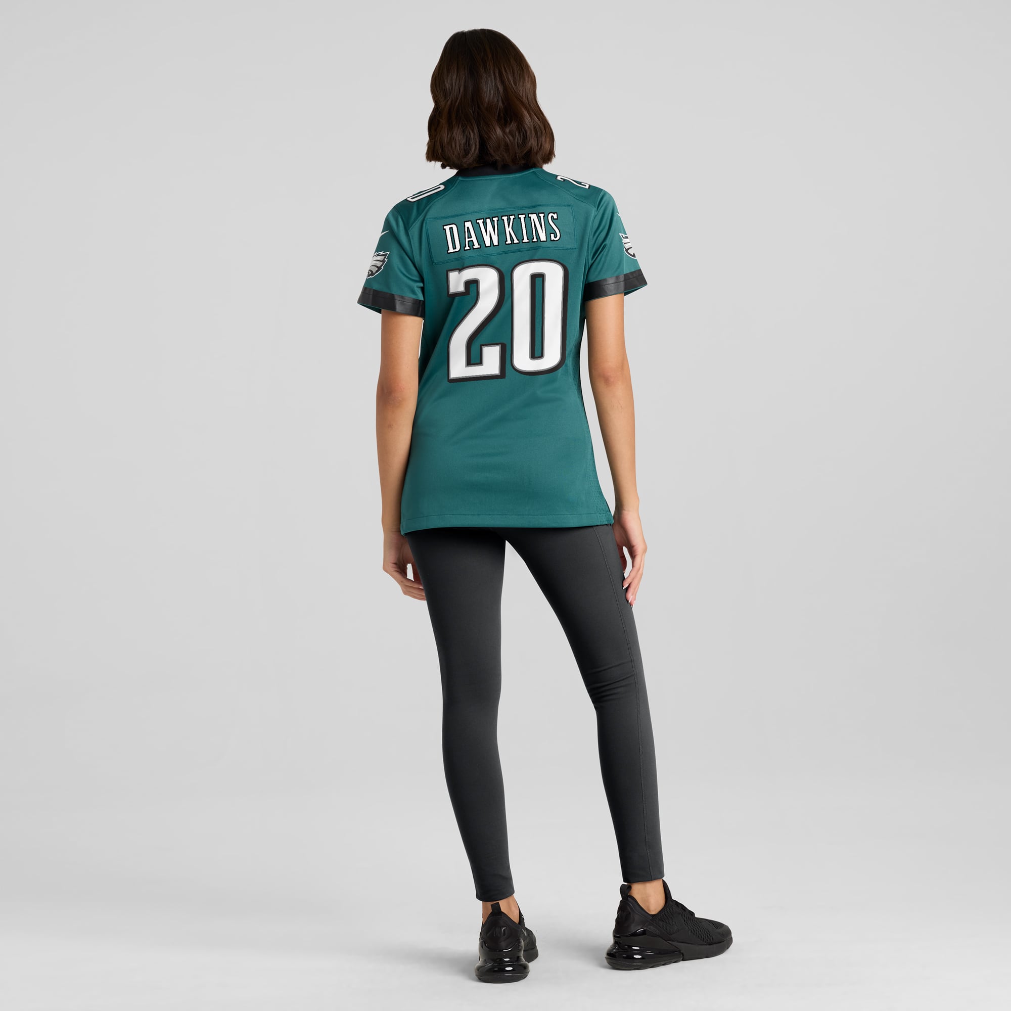 Brian Dawkins Philadelphia Eagles Women's Retired Player Game Jersey - Midnight Green - Image 6