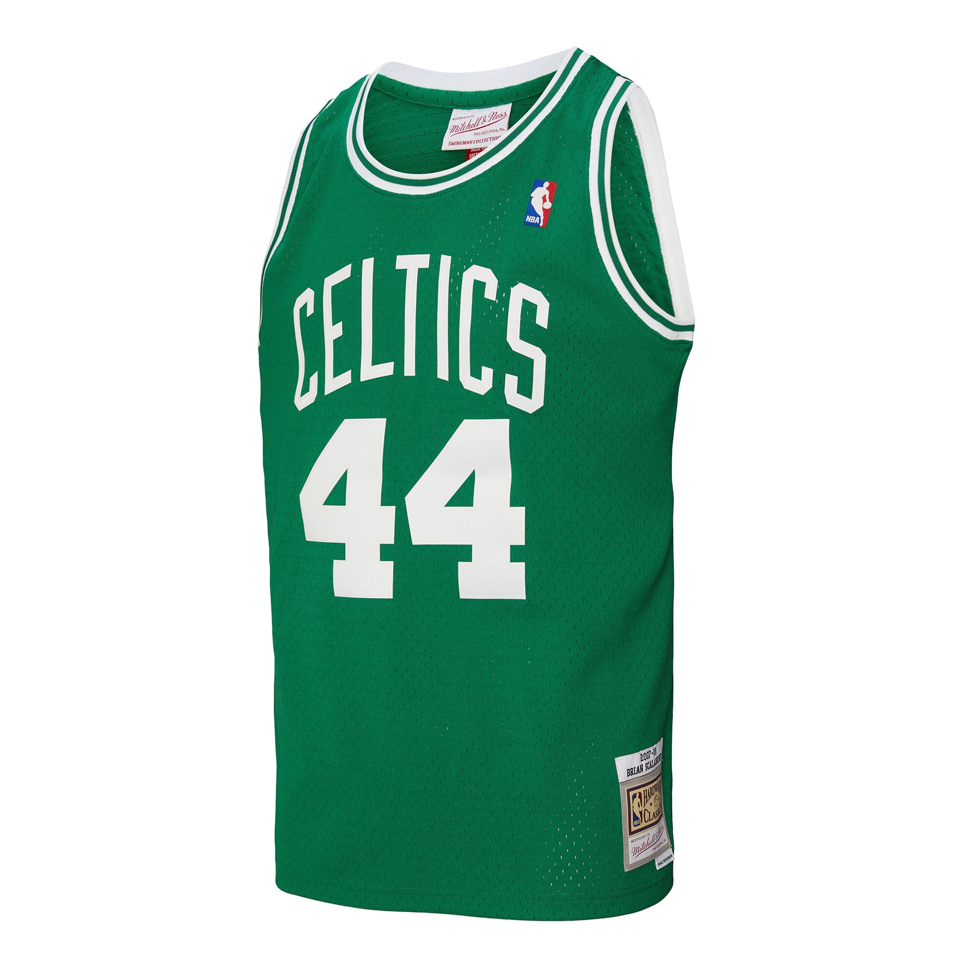 Brian Scalabrine Boston Celtics 2007/08 Hardwood Classics Swingman Jersey - Kelly Green - Image 3