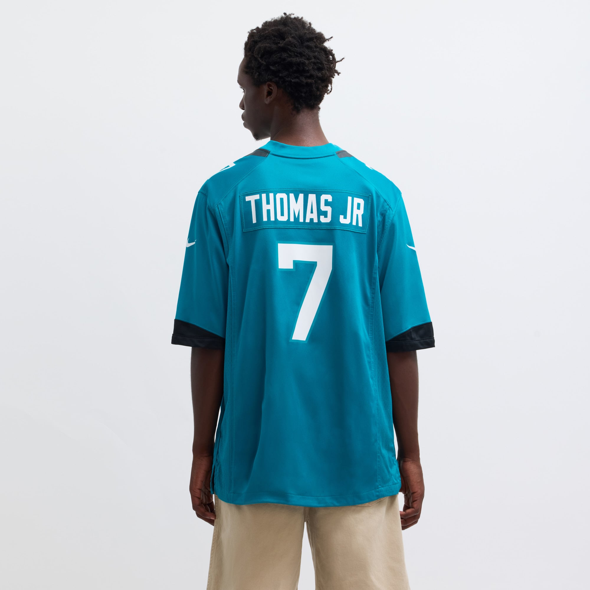 Brian Thomas Jr Jacksonville Jaguars Player Game Jersey - Teal - Image 6