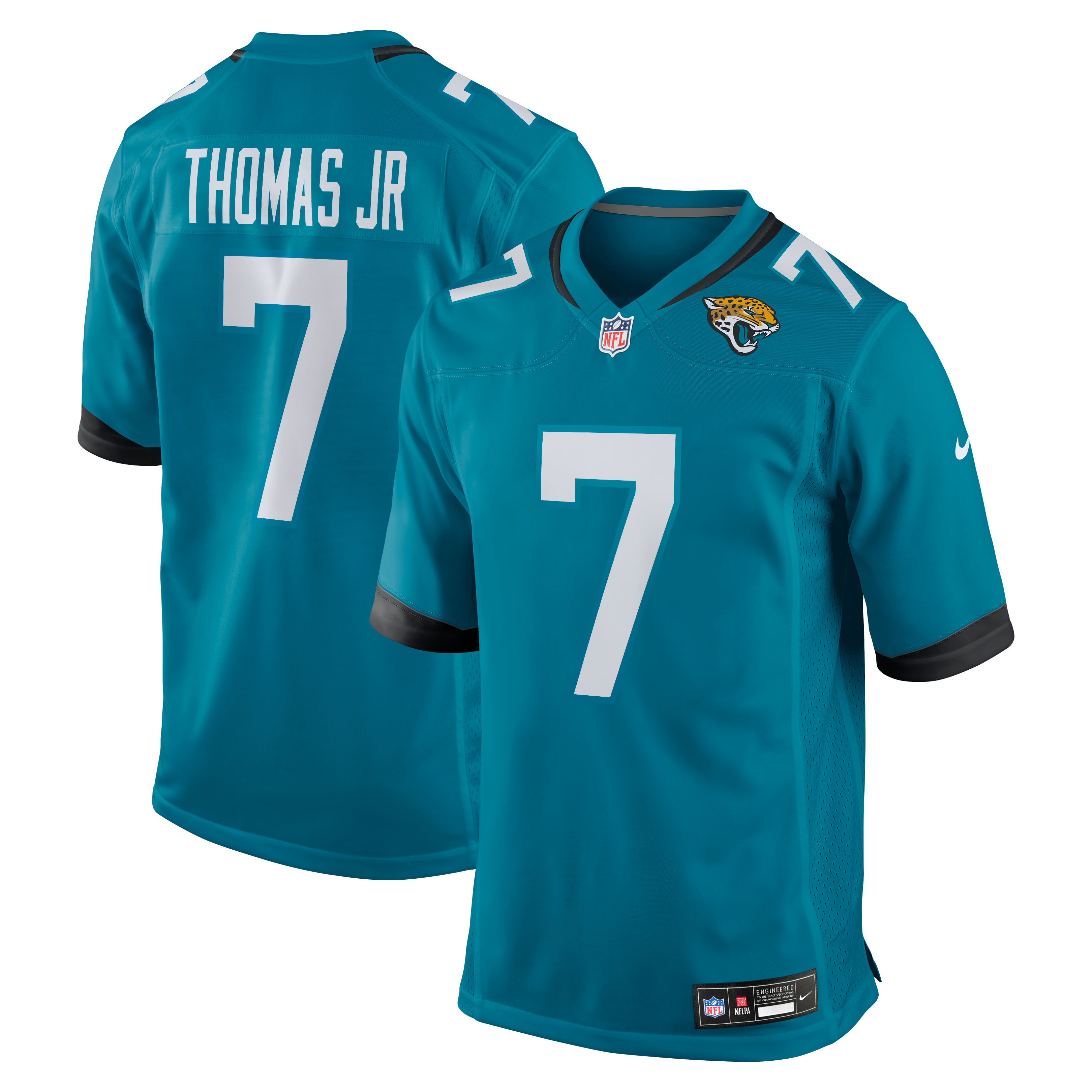 Brian Thomas Jr Jacksonville Jaguars Player Game Jersey - Teal