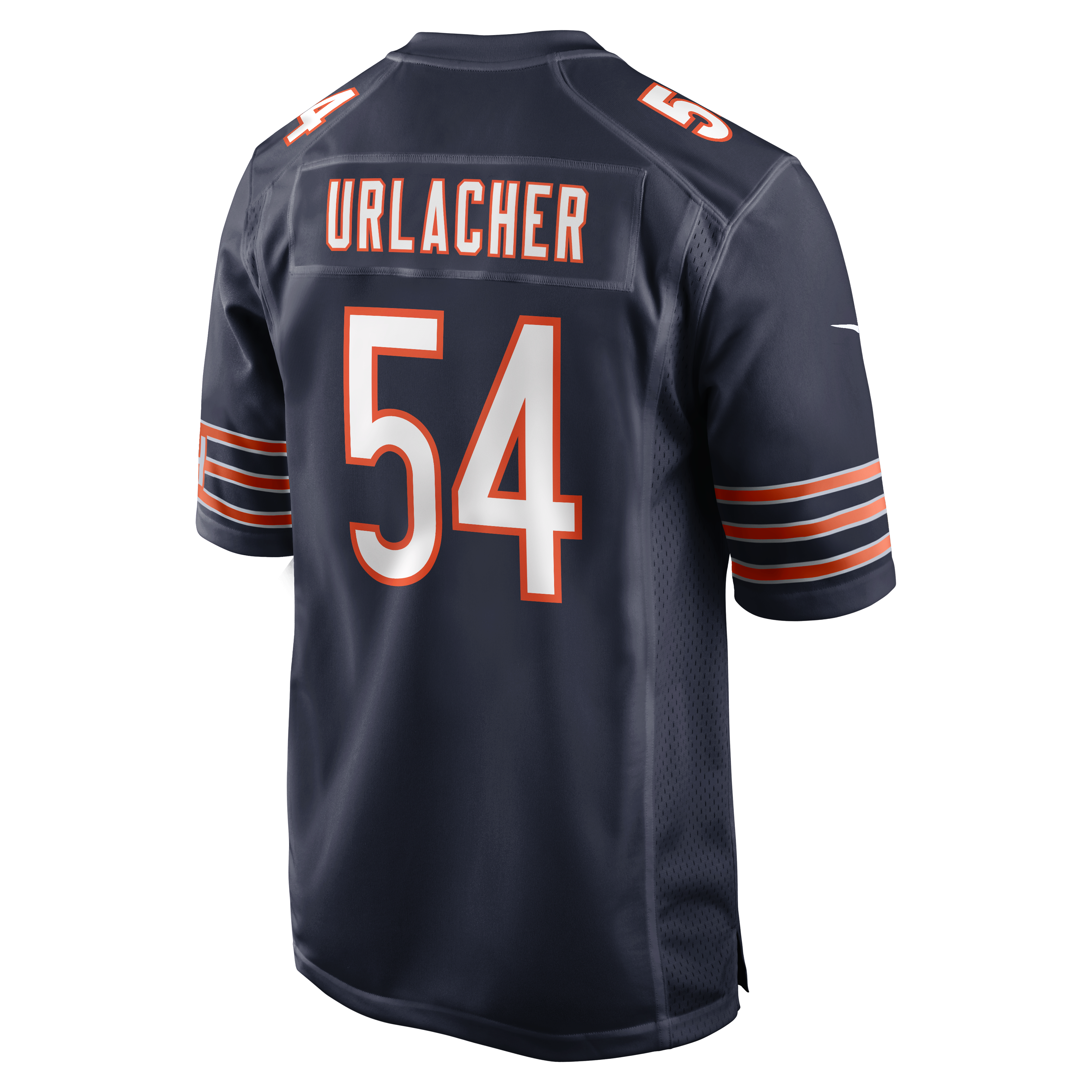Brian Urlacher Chicago Bears Game Retired Player Jersey - Navy - Image 4