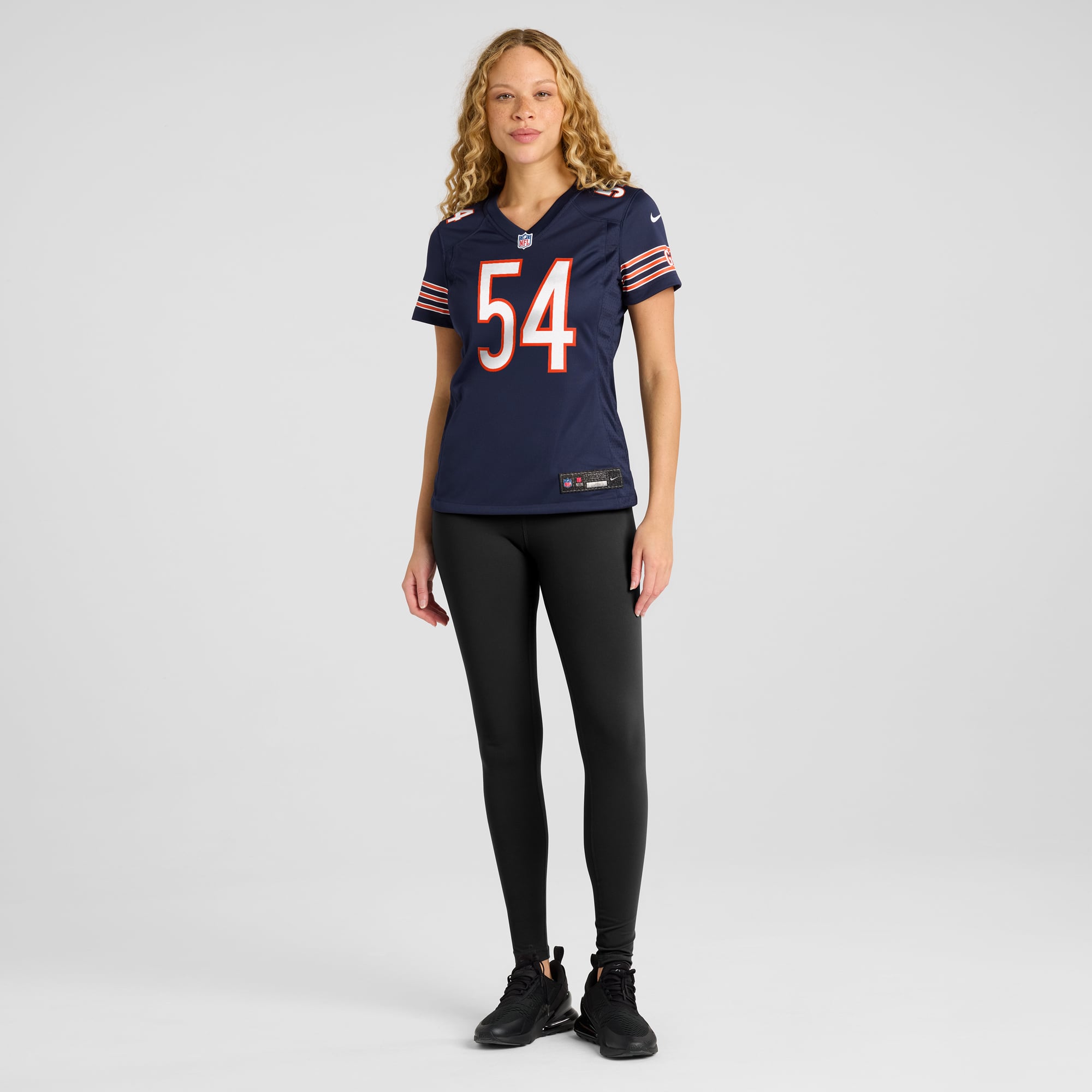 Brian Urlacher Chicago Bears Women's Retired Player Jersey - Navy - Image 5