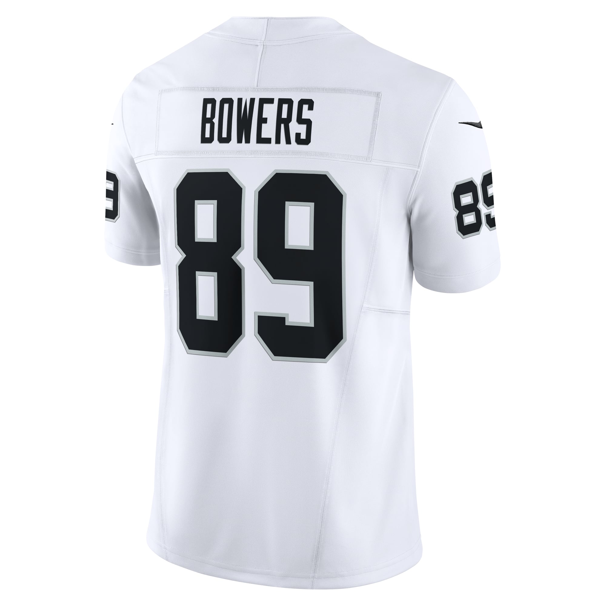 Brock Bowers Las Vegas Raiders Vapor F.U.S.E. Limited Jersey - White - Image 4