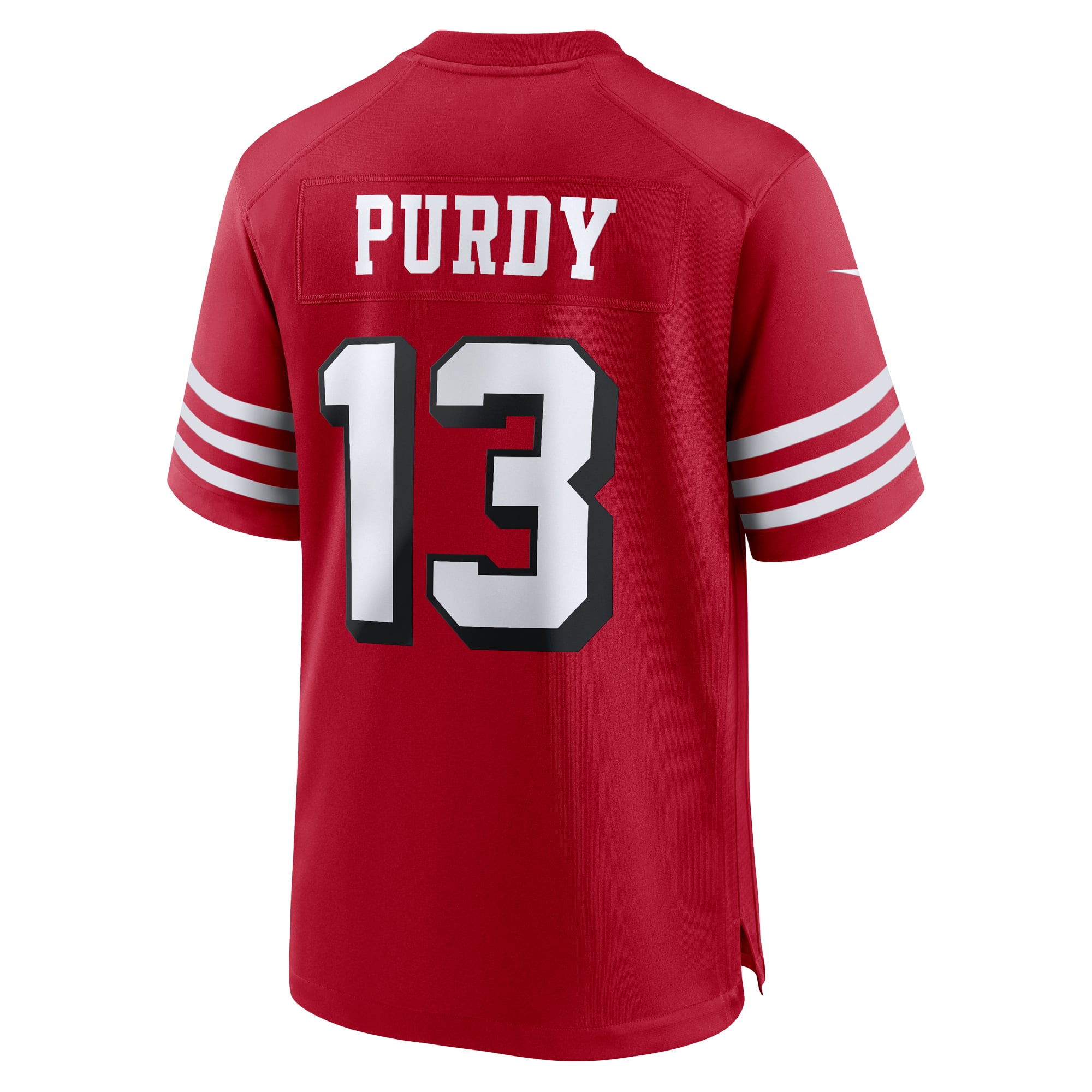 Brock Purdy San Francisco 49ers Alternate Game Player Jersey - Scarlet - Image 4