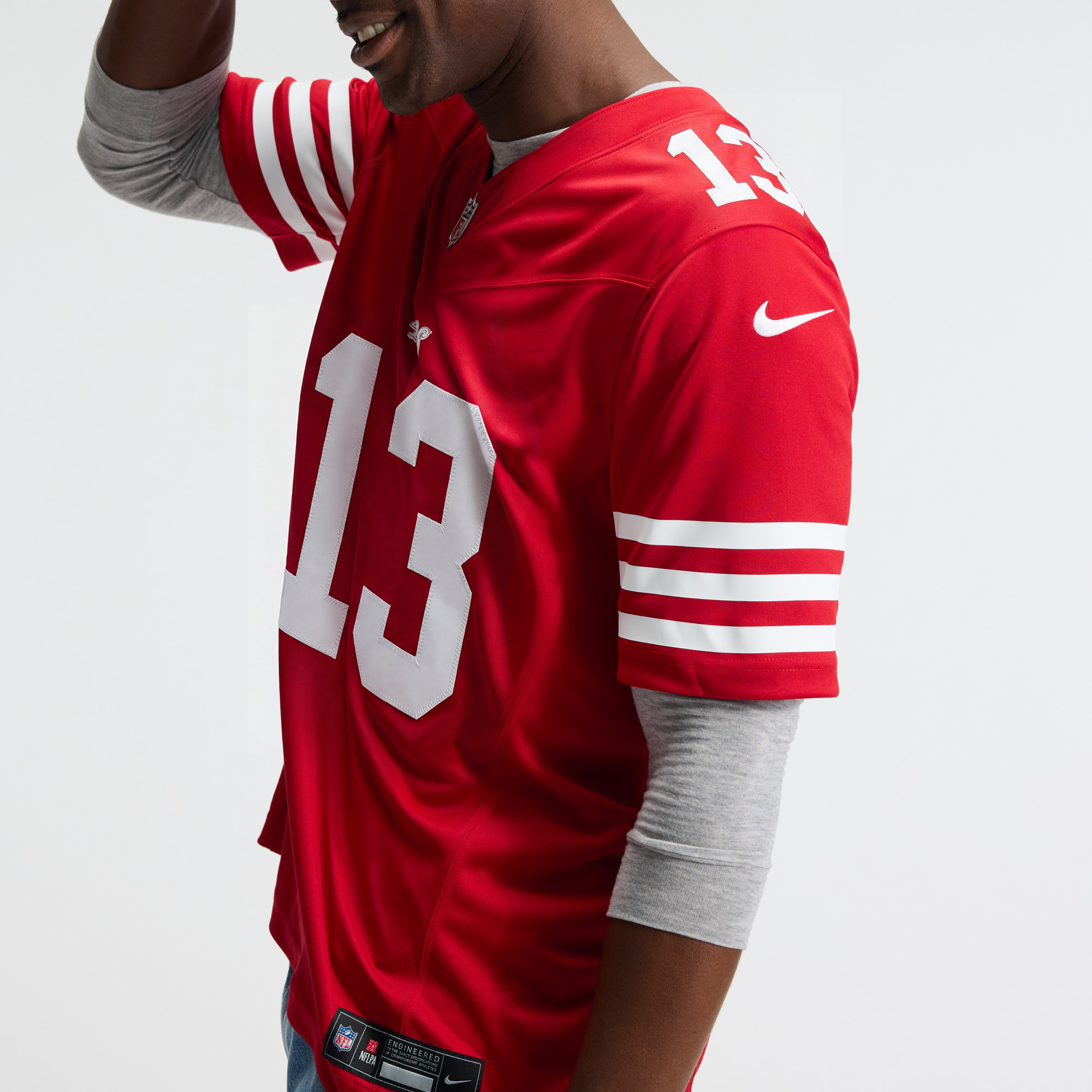 Brock Purdy San Francisco 49ers Team Vapor F.U.S.E. Stitched Limited Jersey - Scarlet - Image 10
