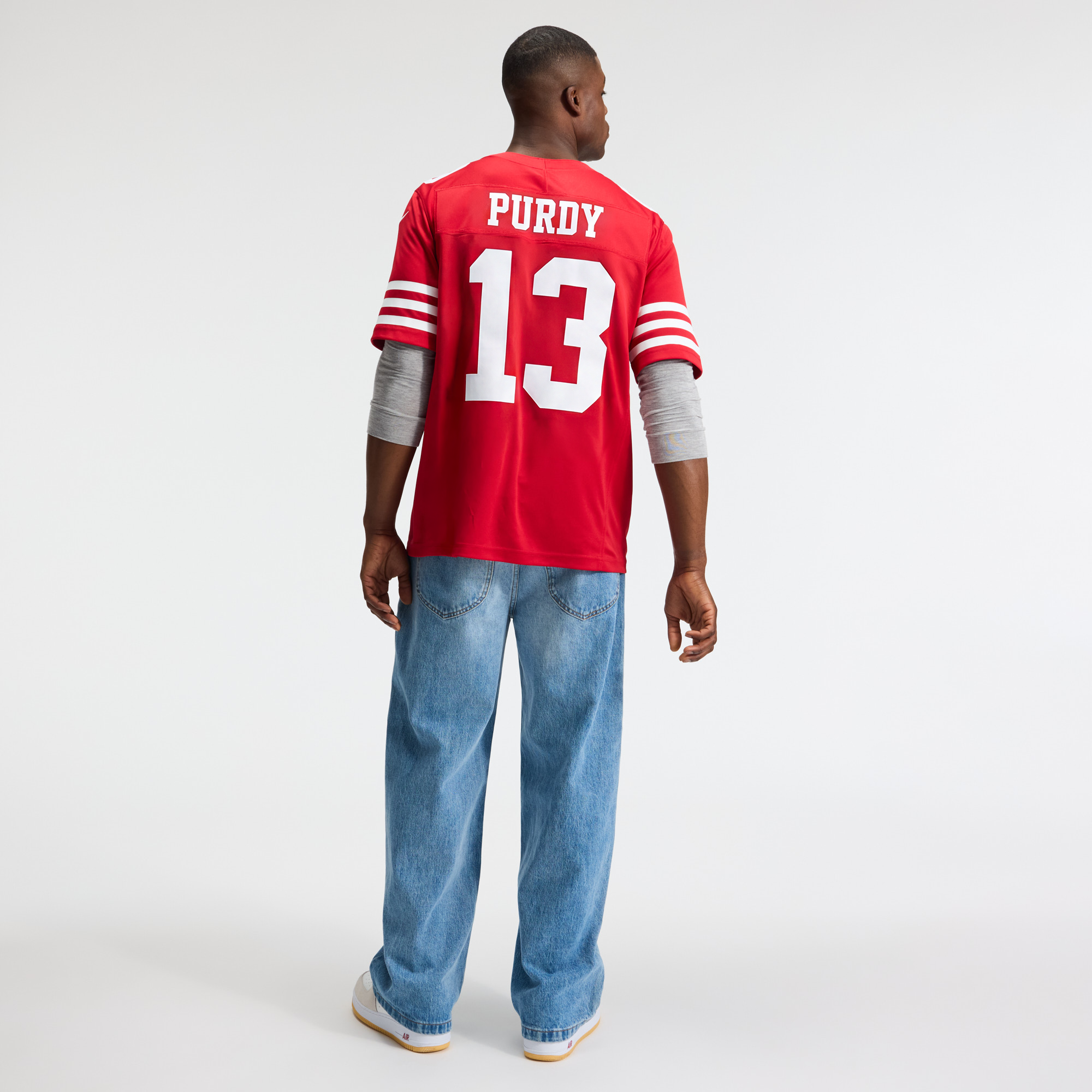 Brock Purdy San Francisco 49ers Team Vapor F.U.S.E. Stitched Limited Jersey - Scarlet - Image 6
