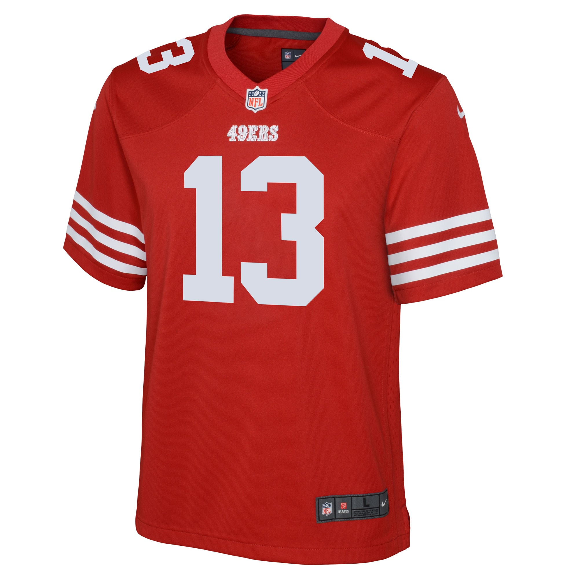 Brock Purdy San Francisco 49ers Youth Game Jersey - Scarlet - Image 3