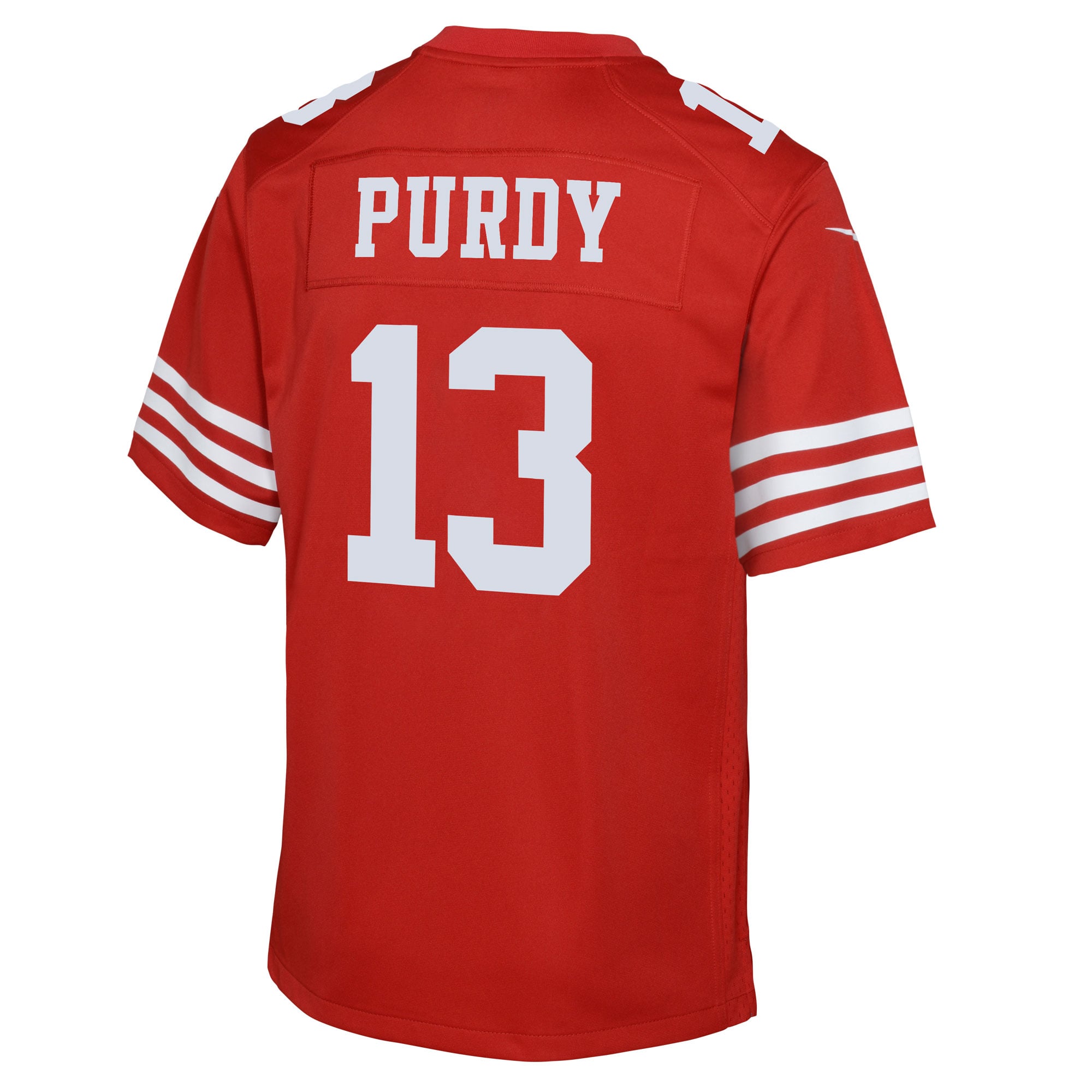 Brock Purdy San Francisco 49ers Youth Game Jersey - Scarlet - Image 4