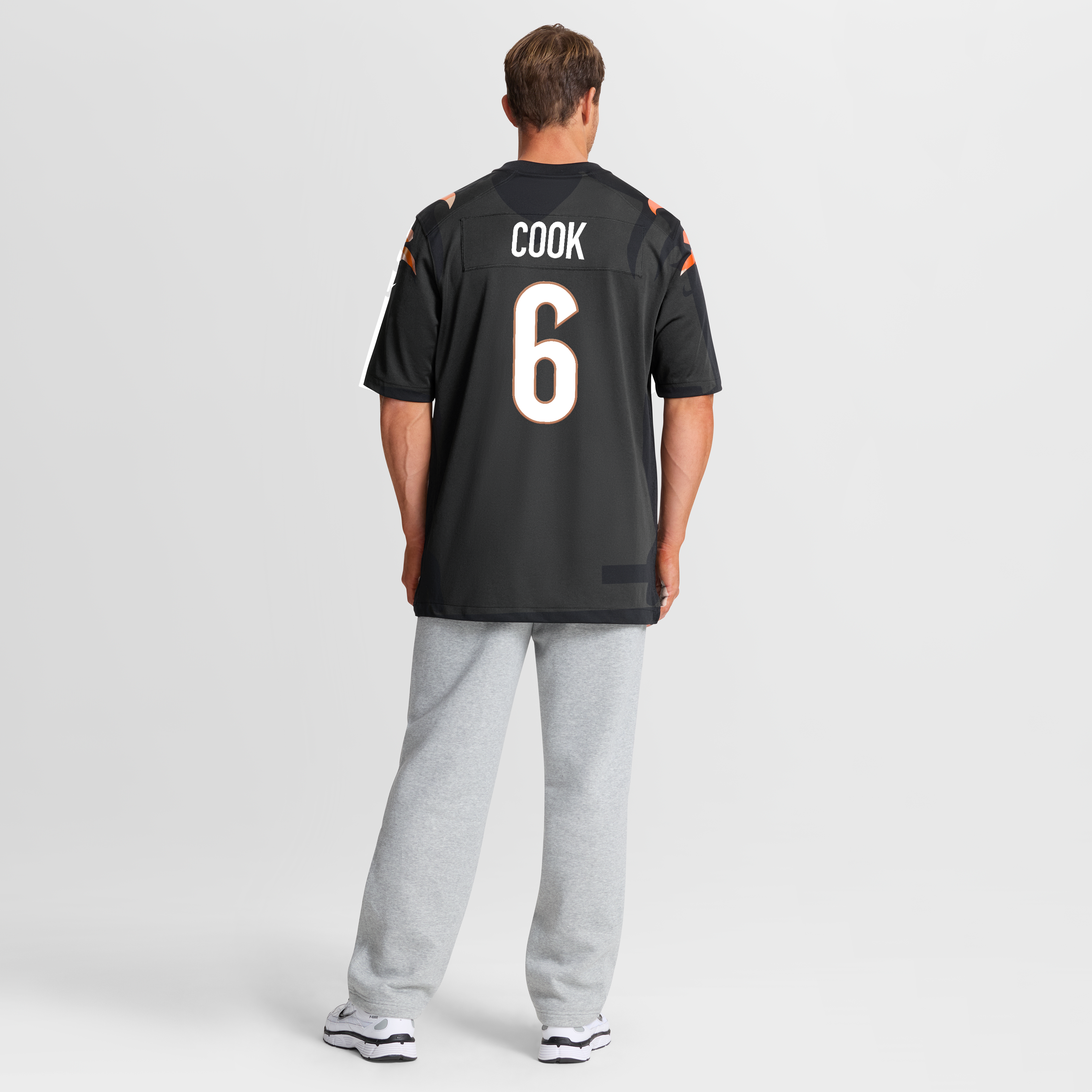 Bryan Cook Cincinnati Bengals Team Game Jersey - Black - Image 6