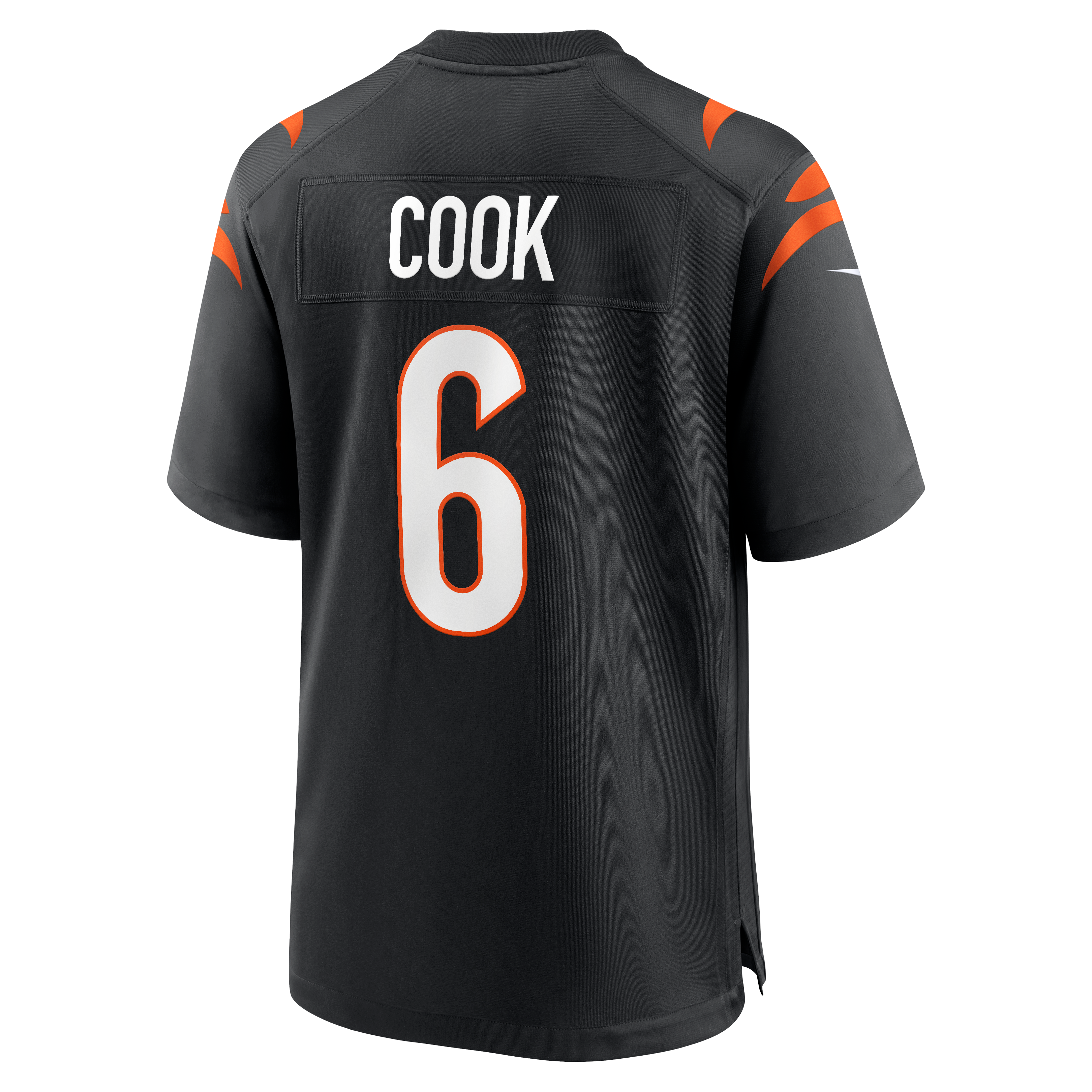 Bryan Cook Cincinnati Bengals Team Game Jersey - Black - Image 4