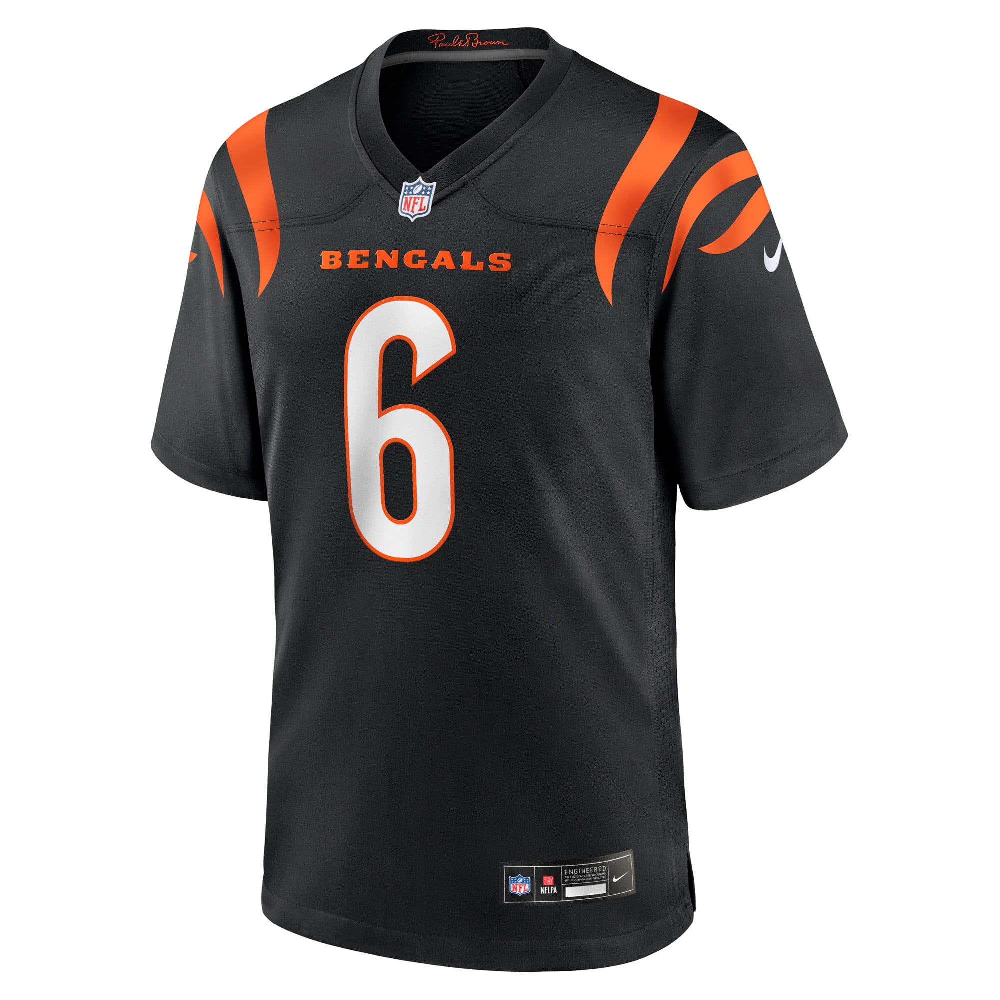 Bryan Cook Cincinnati Bengals Team Game Jersey - Black - Image 3