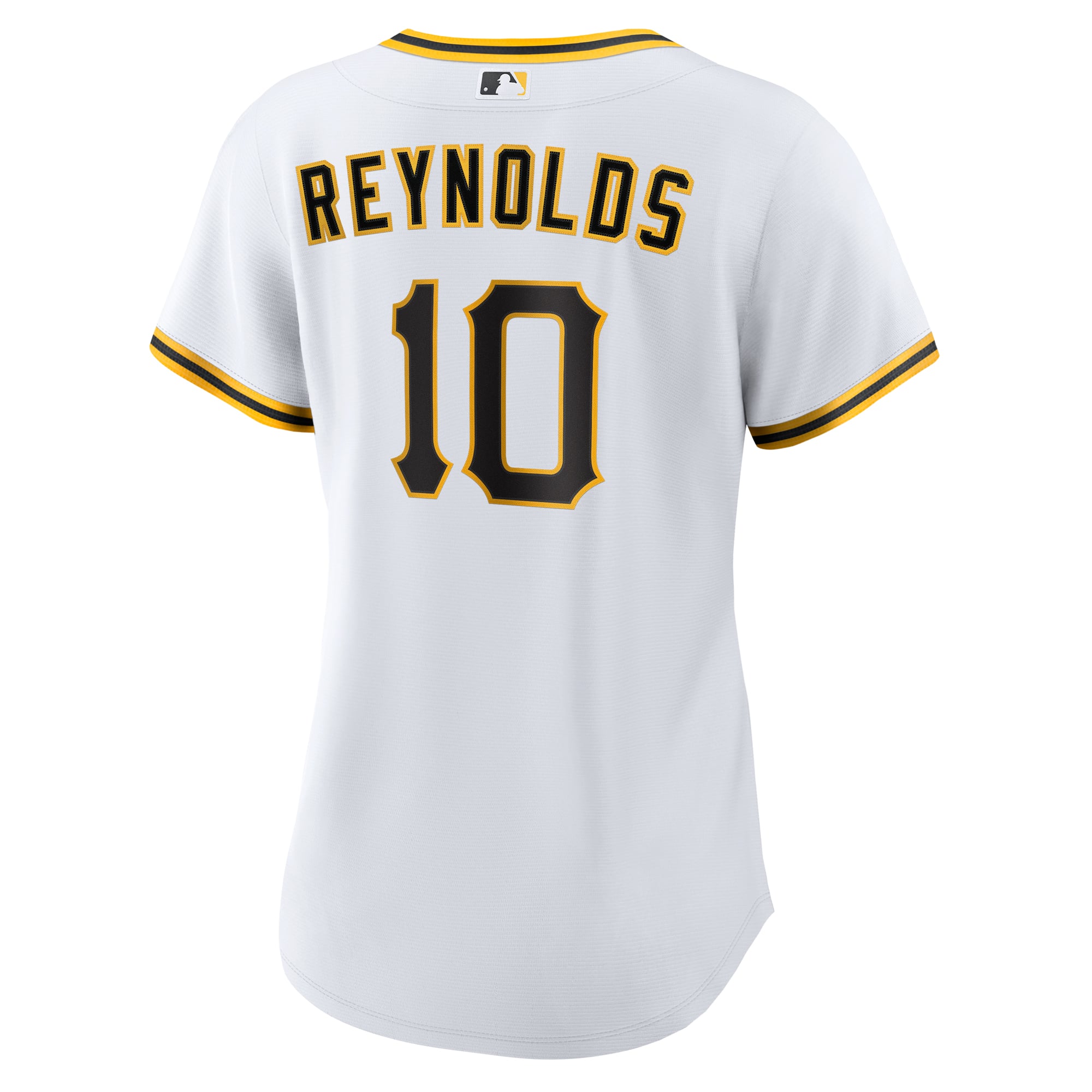 Bryan Reynolds Pittsburgh Pirates Women's Home Jersey - White - Image 4