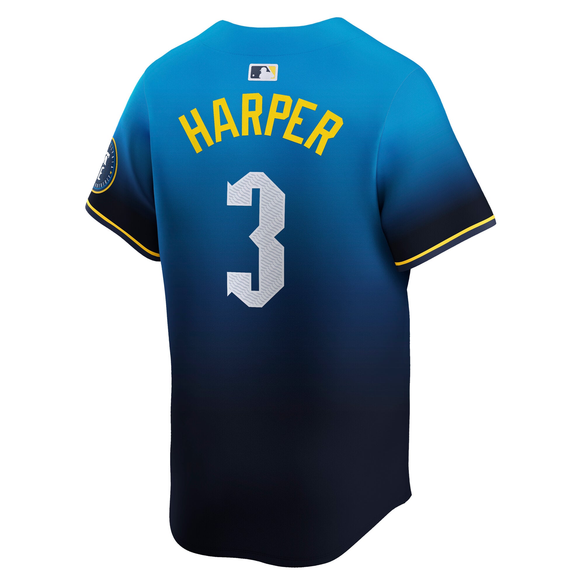 Bryce Harper Philadelphia Phillies City Connect Limited Jersey - Blue - Image 4