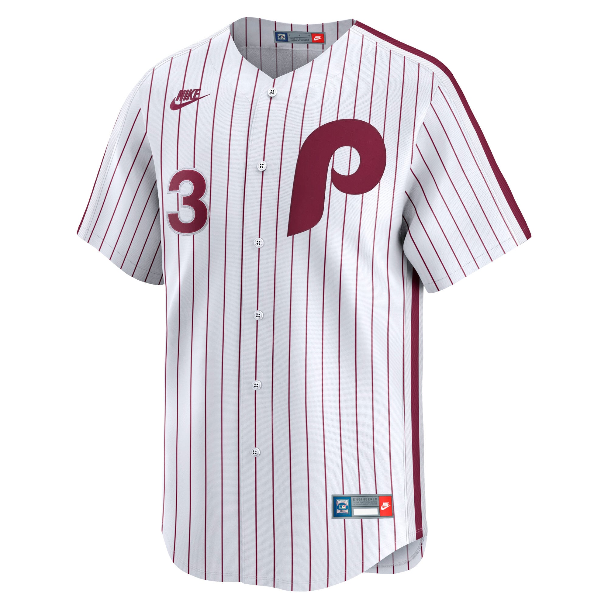 Bryce Harper Philadelphia Phillies Cooperstown Collection Limited Jersey - White - Image 3