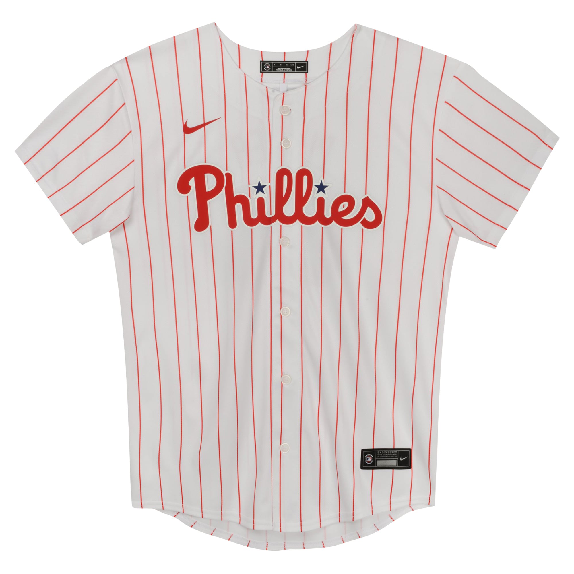 Bryce Harper Philadelphia Phillies Preschool Home Game Jersey - White - Image 3