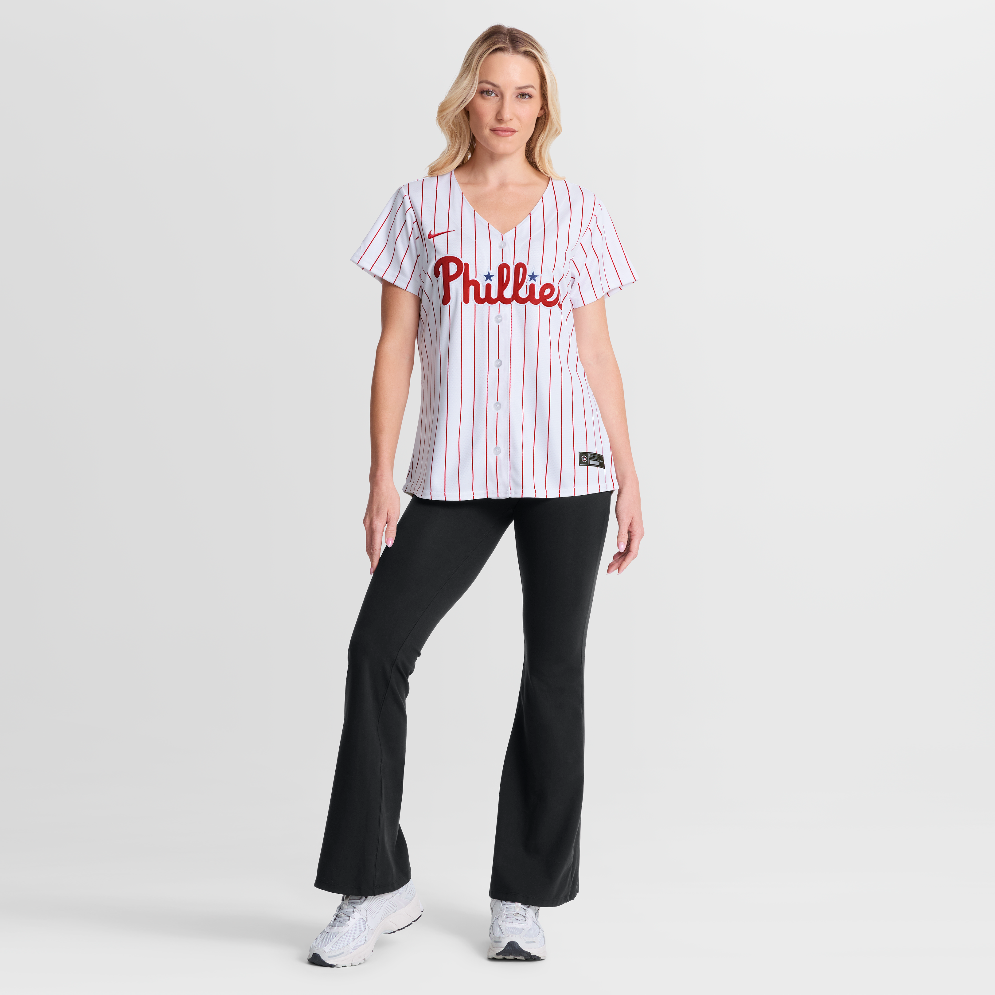 Bryce Harper Philadelphia Phillies Women's Home Jersey - White - Image 5