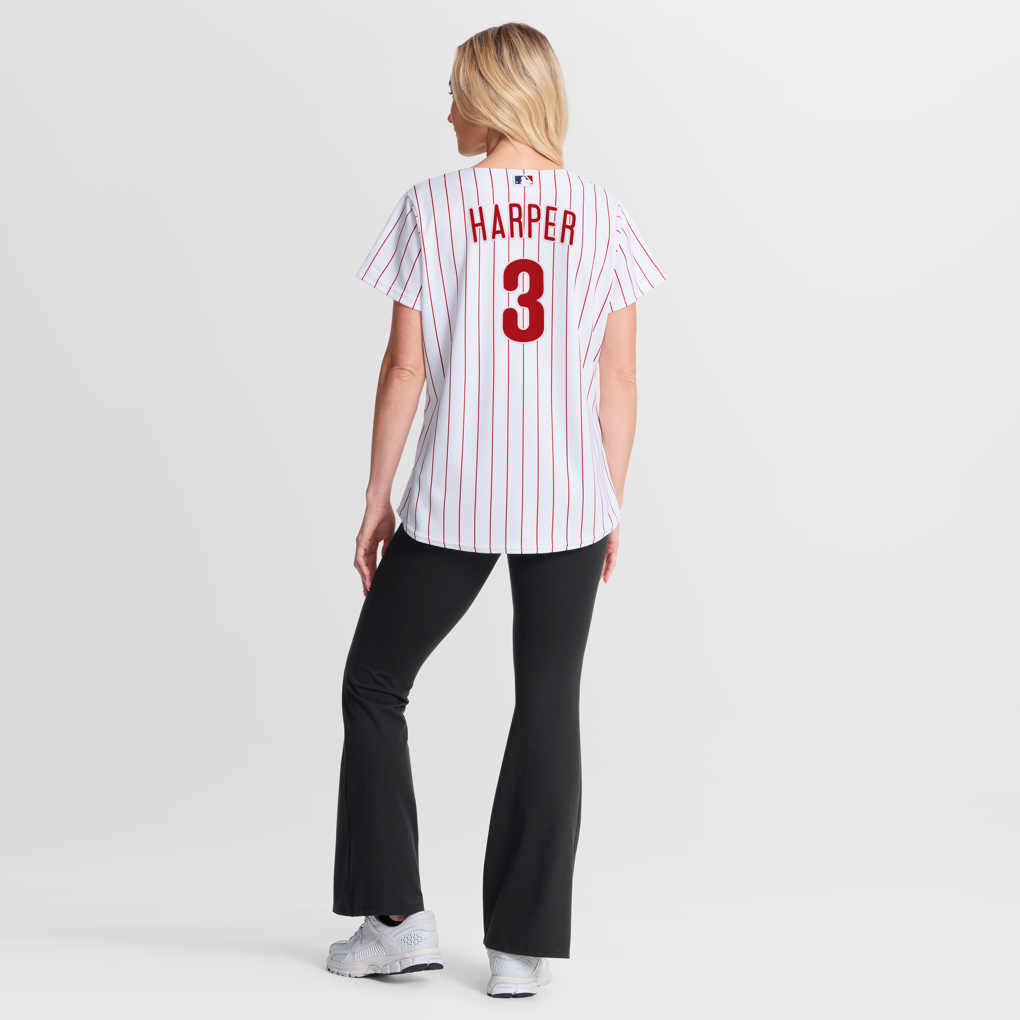 Bryce Harper Philadelphia Phillies Women's Home Jersey - White - Image 6