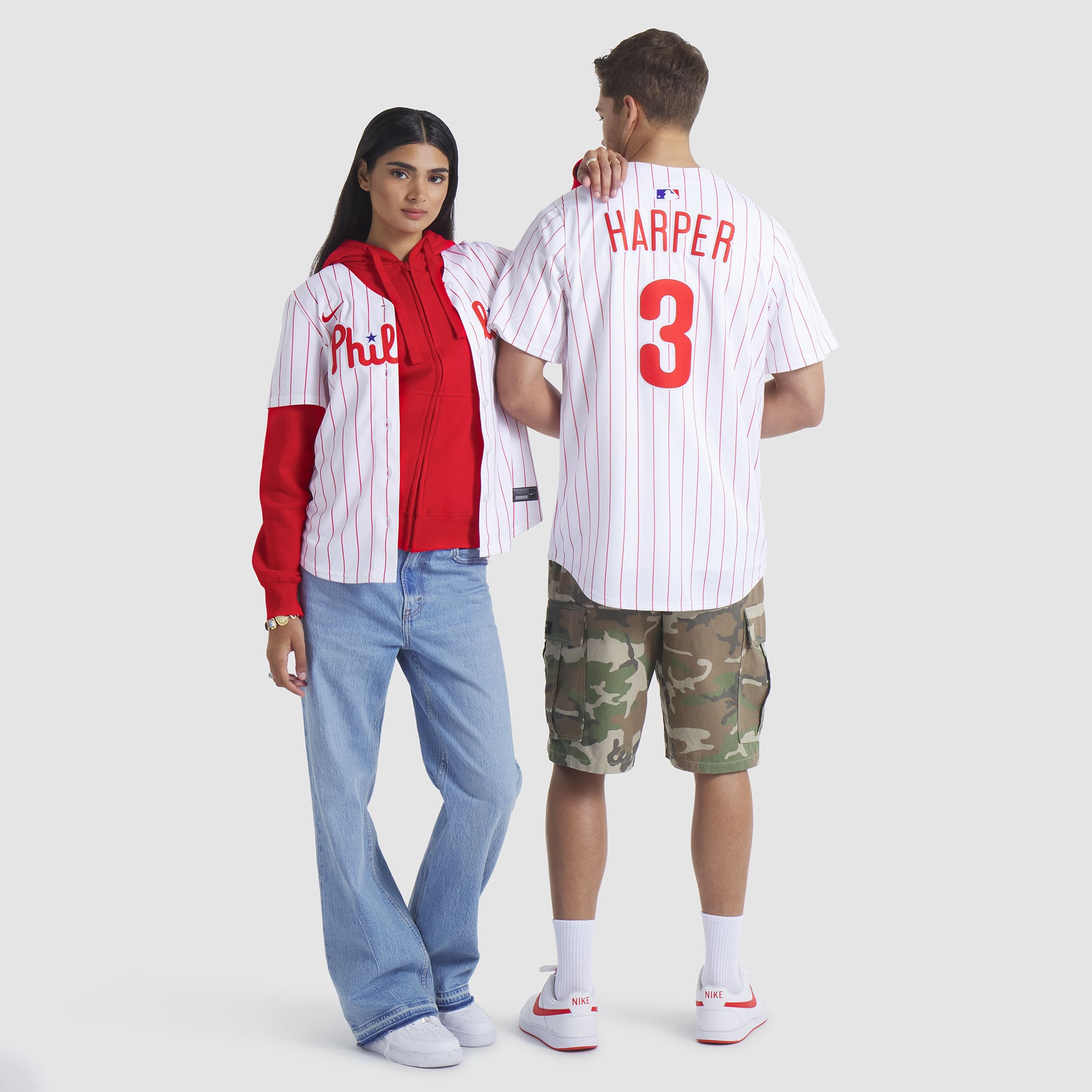 Bryce Harper Philadelphia Phillies Women's Home Limited Player Jersey - White - Image 8