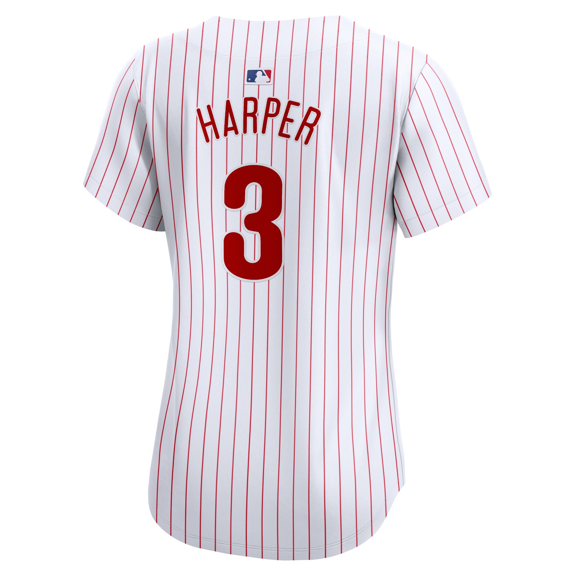 Bryce Harper Philadelphia Phillies Women's Home Limited Player Jersey - White - Image 4