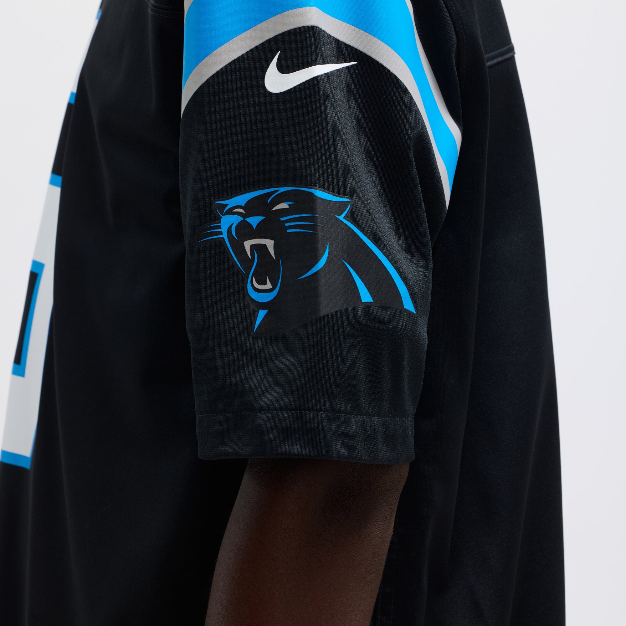 Bryce Young Carolina Panthers Team Game Jersey - Black - Image 11