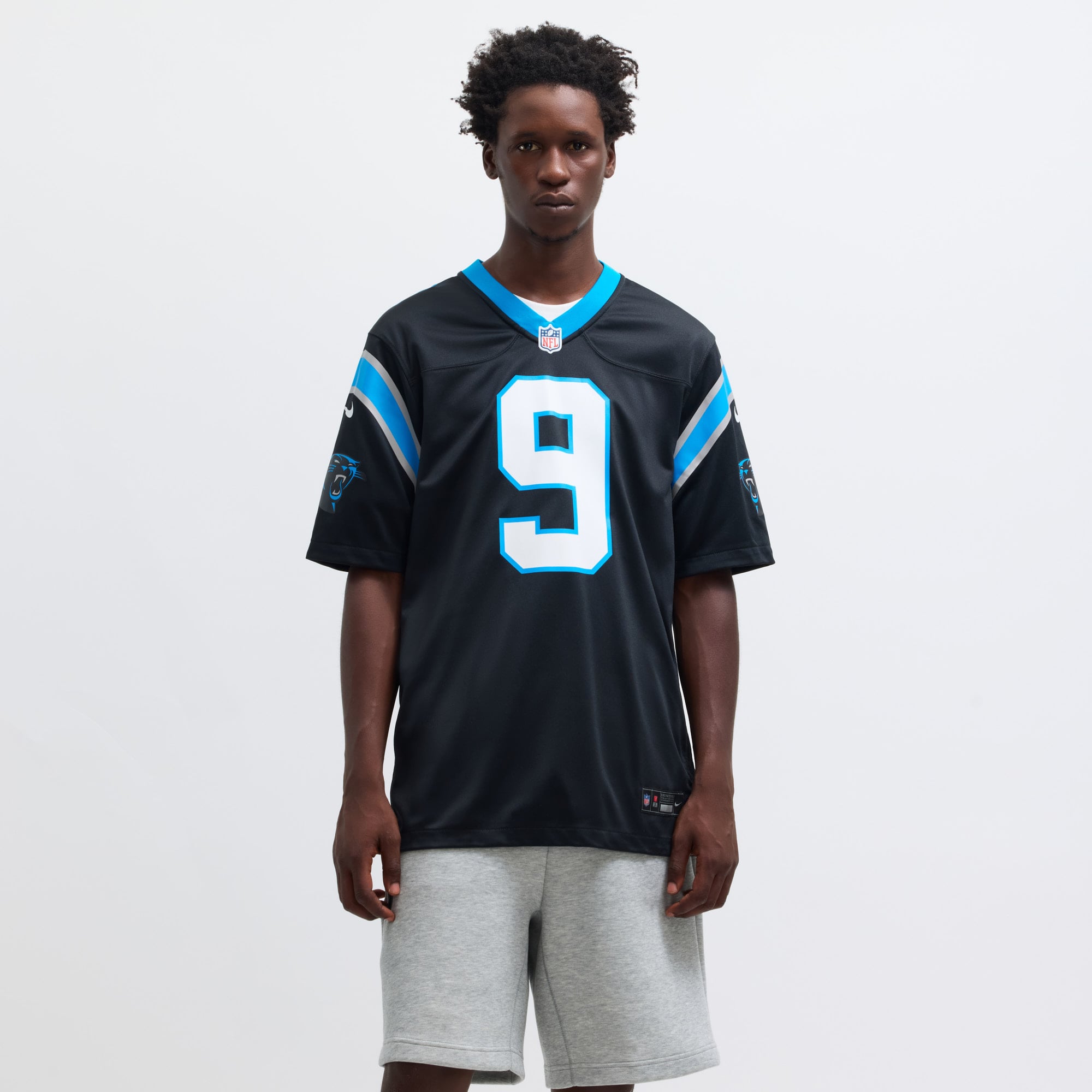 Bryce Young Carolina Panthers Team Game Jersey - Black - Image 5