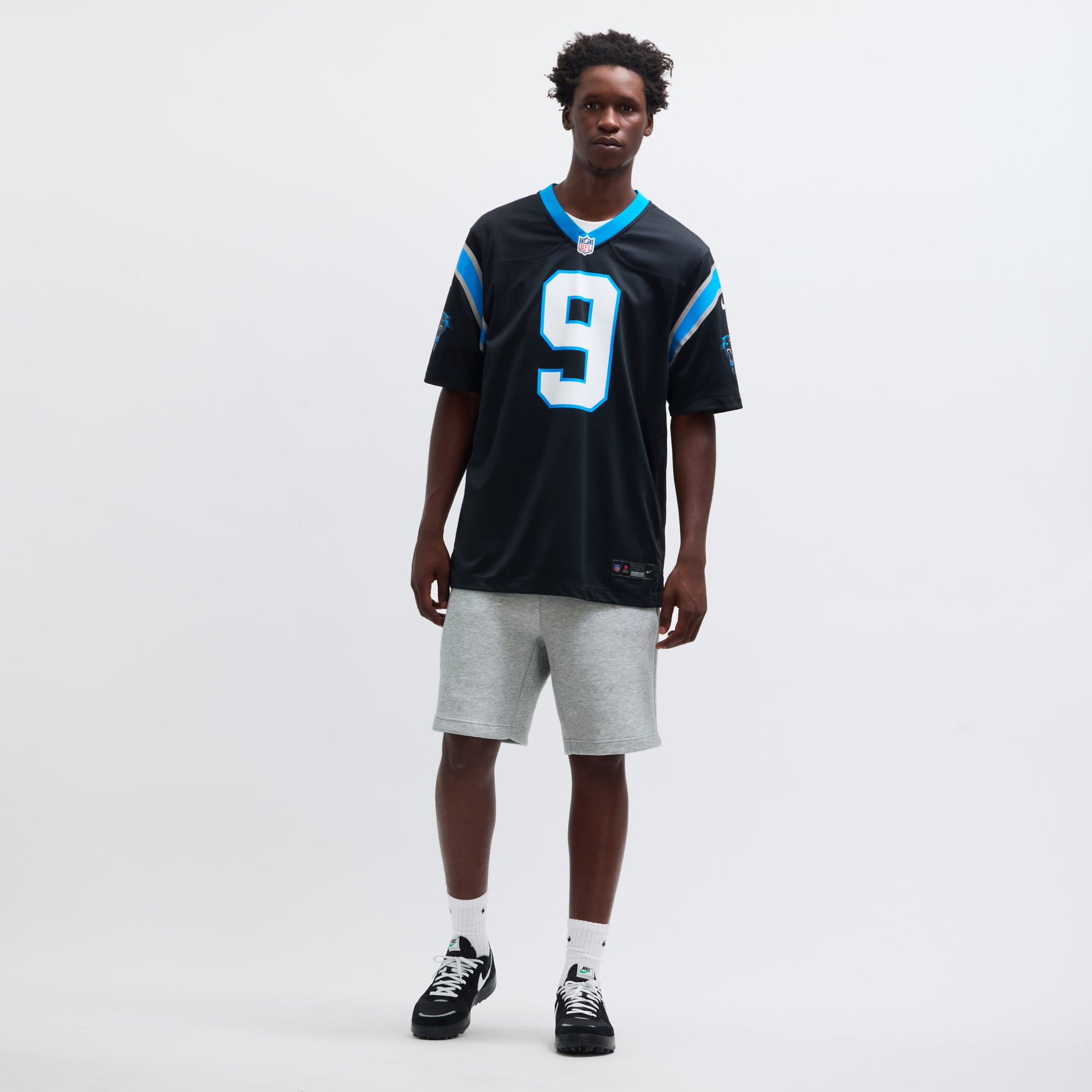 Bryce Young Carolina Panthers Team Game Jersey - Black - Image 7