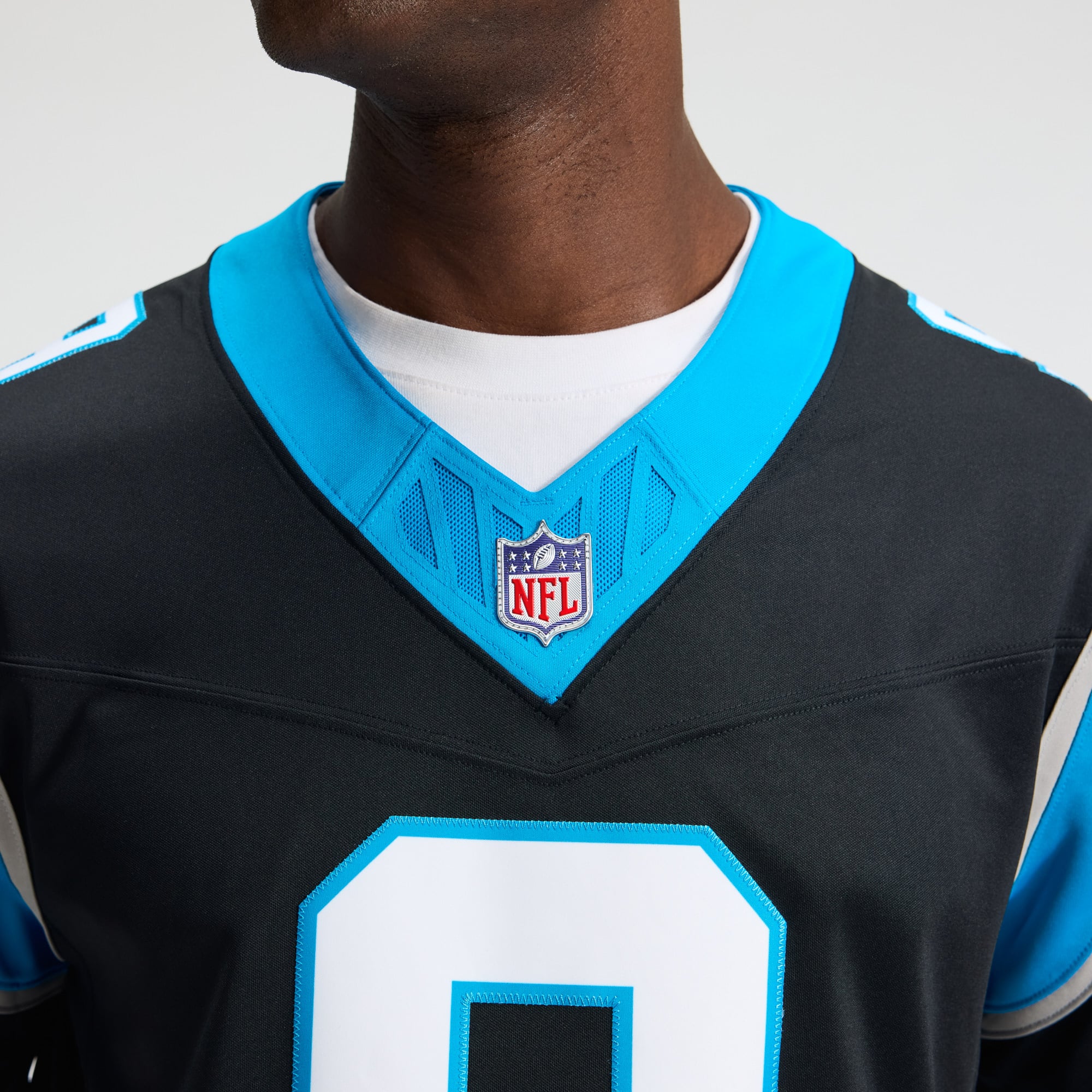Bryce Young Carolina Panthers Team Vapor F.U.S.E. Stitched Limited Jersey - Black - Image 9