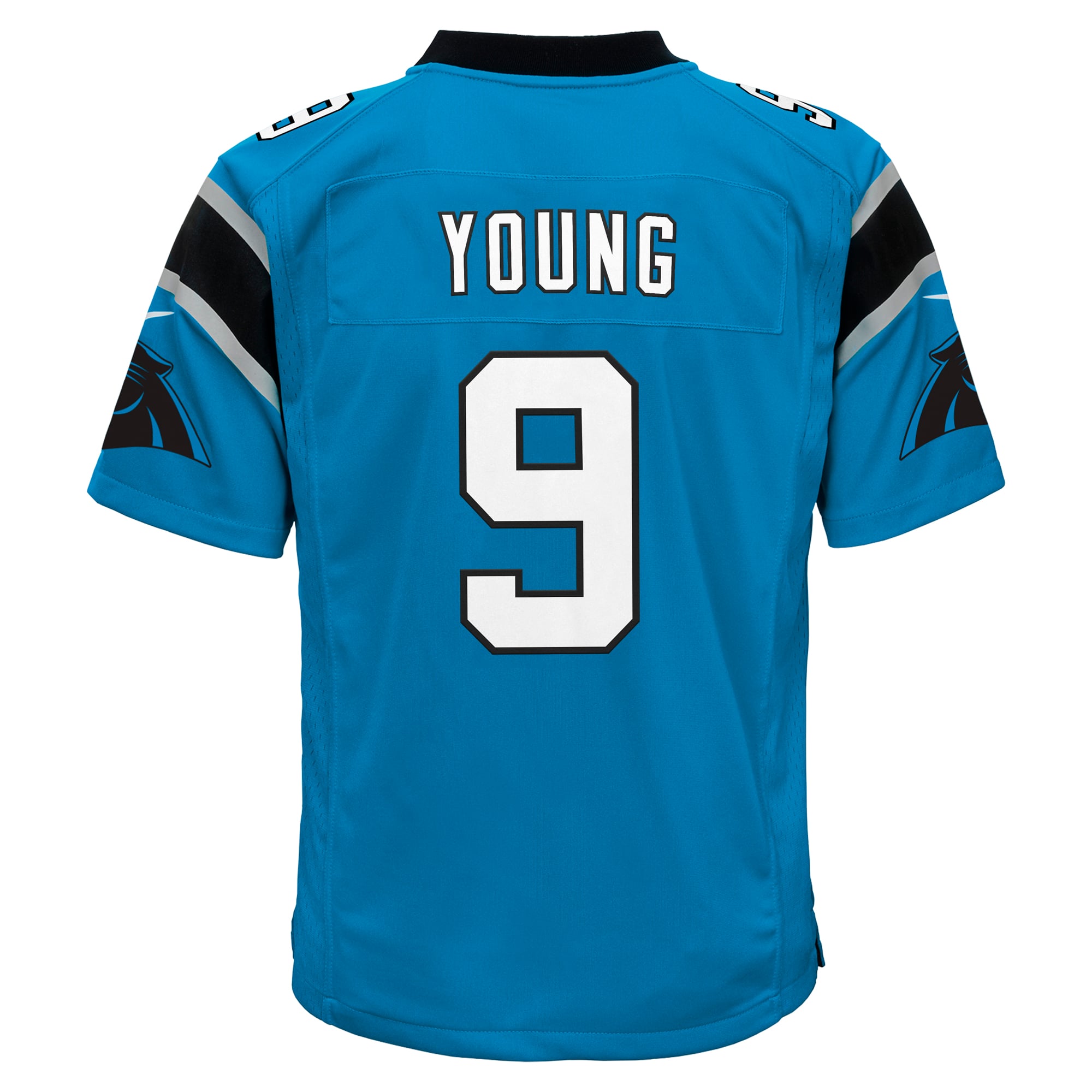 Bryce Young Carolina Panthers Youth Game Jersey - Blue - Image 4