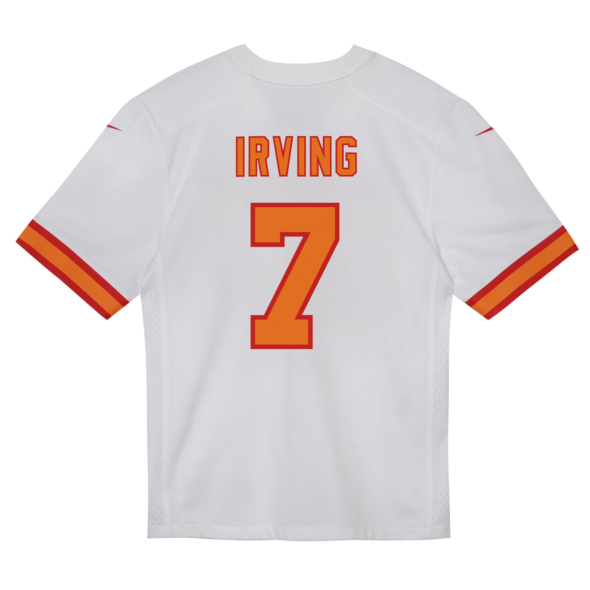 Bucky Irving '76 Tampa Bay Buccaneers Preschool Game Jersey - White - Image 4