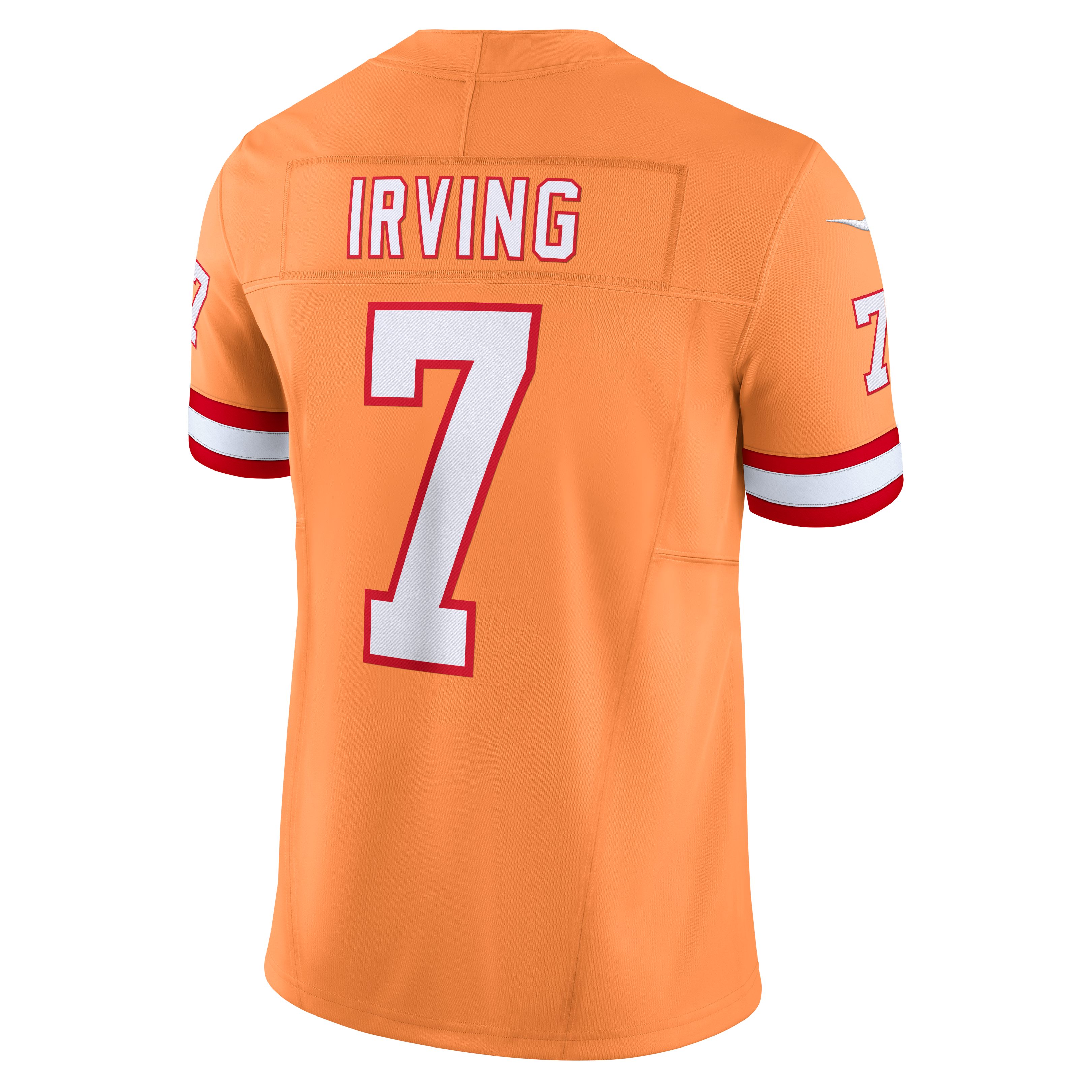 Bucky Irving '76 Tampa Bay Buccaneers Vapor F.U.S.E. Player Limited Jersey - Orange - Image 4