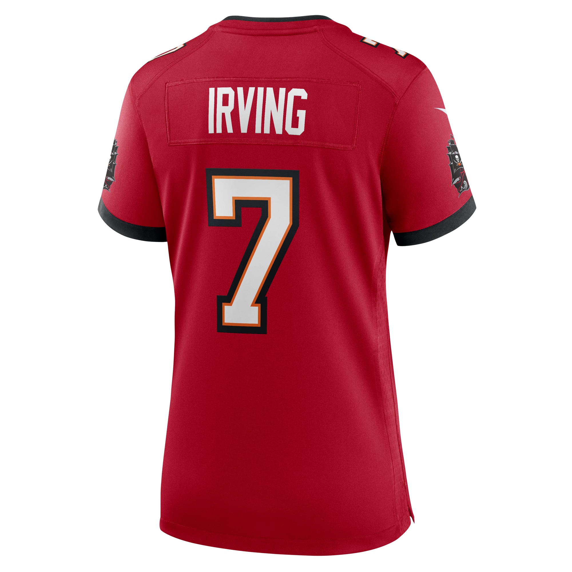 Bucky Irving Tampa Bay Buccaneers Women's Alternate Game Jersey - Pewter - Red - Image 4