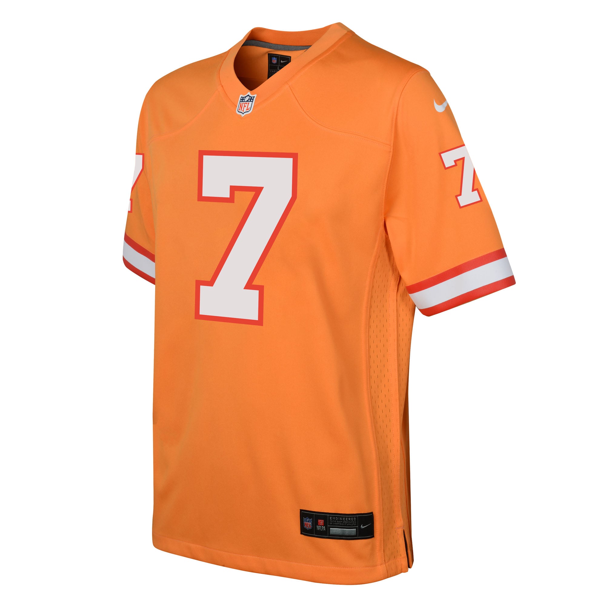Bucky Irving Tampa Bay Buccaneers Youth Game Jersey - Creamsicle - Image 3